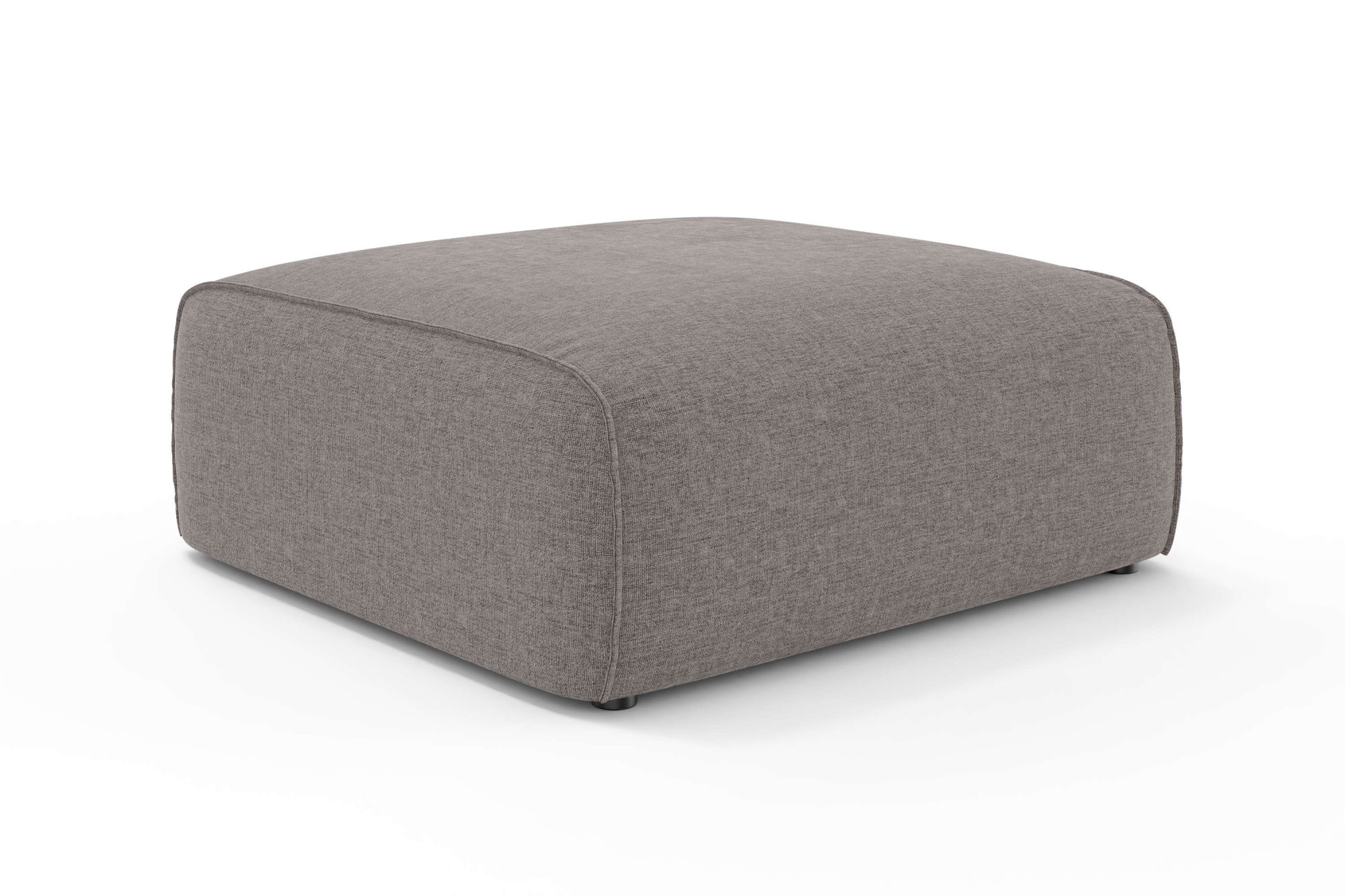 OTTO home Polsterhocker "Merid Sitzhocker, Maße B/T/H: 97/97/43 cm" als Mod günstig online kaufen