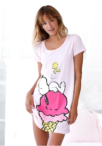 Sleepshirt, mit großem Snoopy-Motiv
