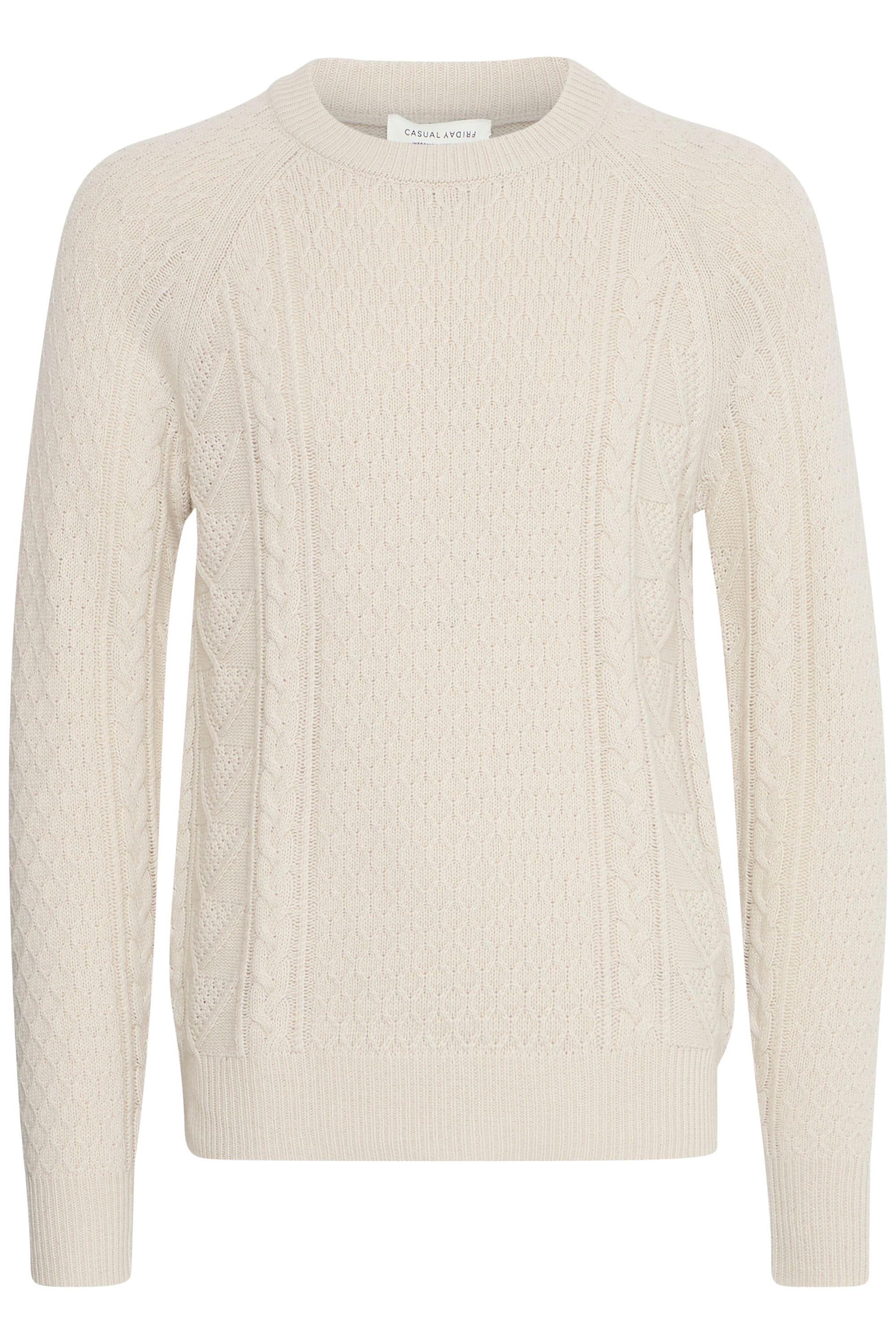 Casual Friday Strickfleece-Pullover "Strickpullover CFKristian"