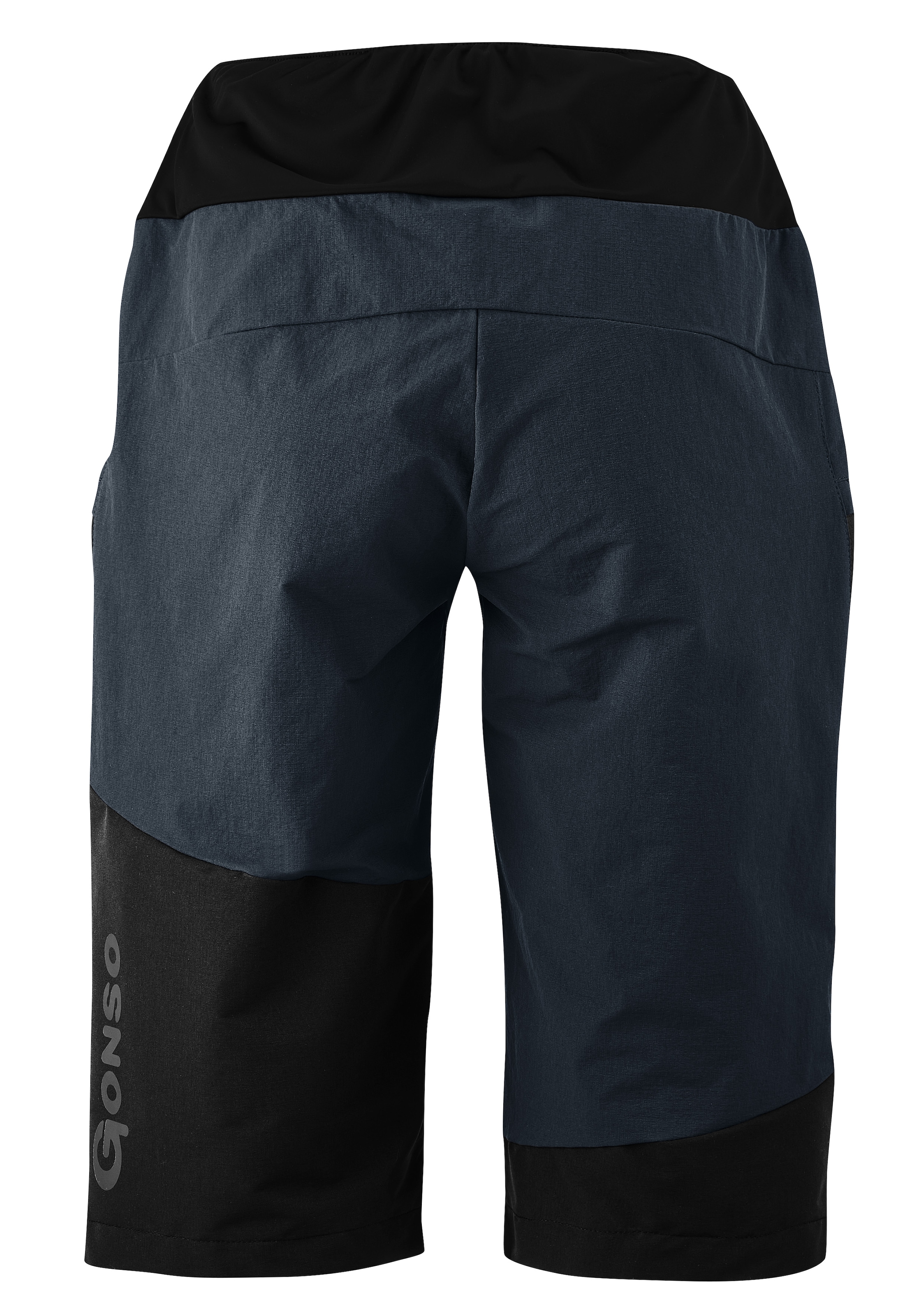 Gonso Radhose »LOMASO«, Herren Bike-Shorts, MTB Fahrradhose mit Sitzpolster, Bund flexibel