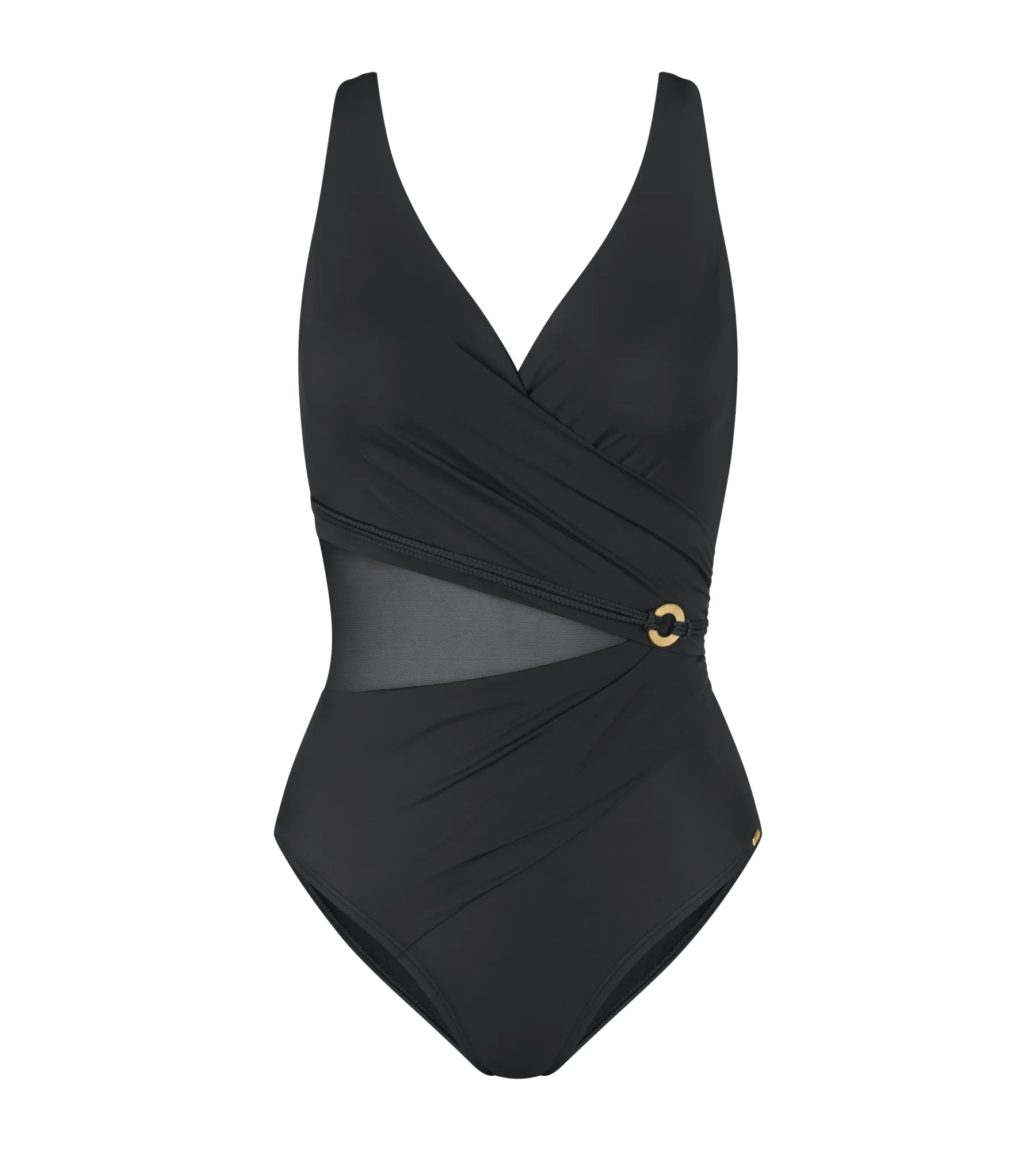 Triumph Badeanzug »Summer Twist« schmeichelhafte Drapierung mit Mesh-Einsatz