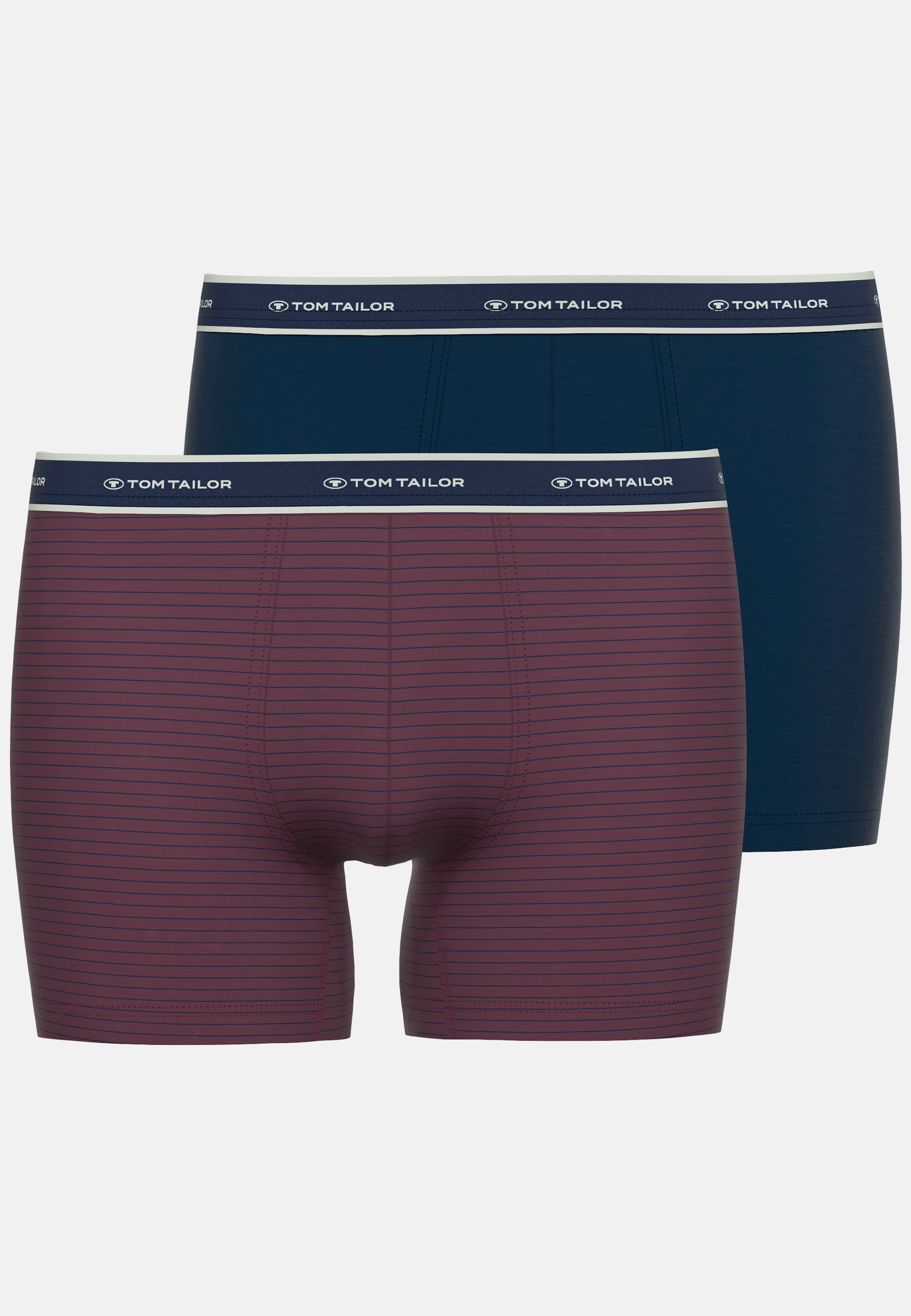 TOM TAILOR Lange Unterhose "Kentucky" Logobund, basic, gestreift, eng, bequ günstig online kaufen