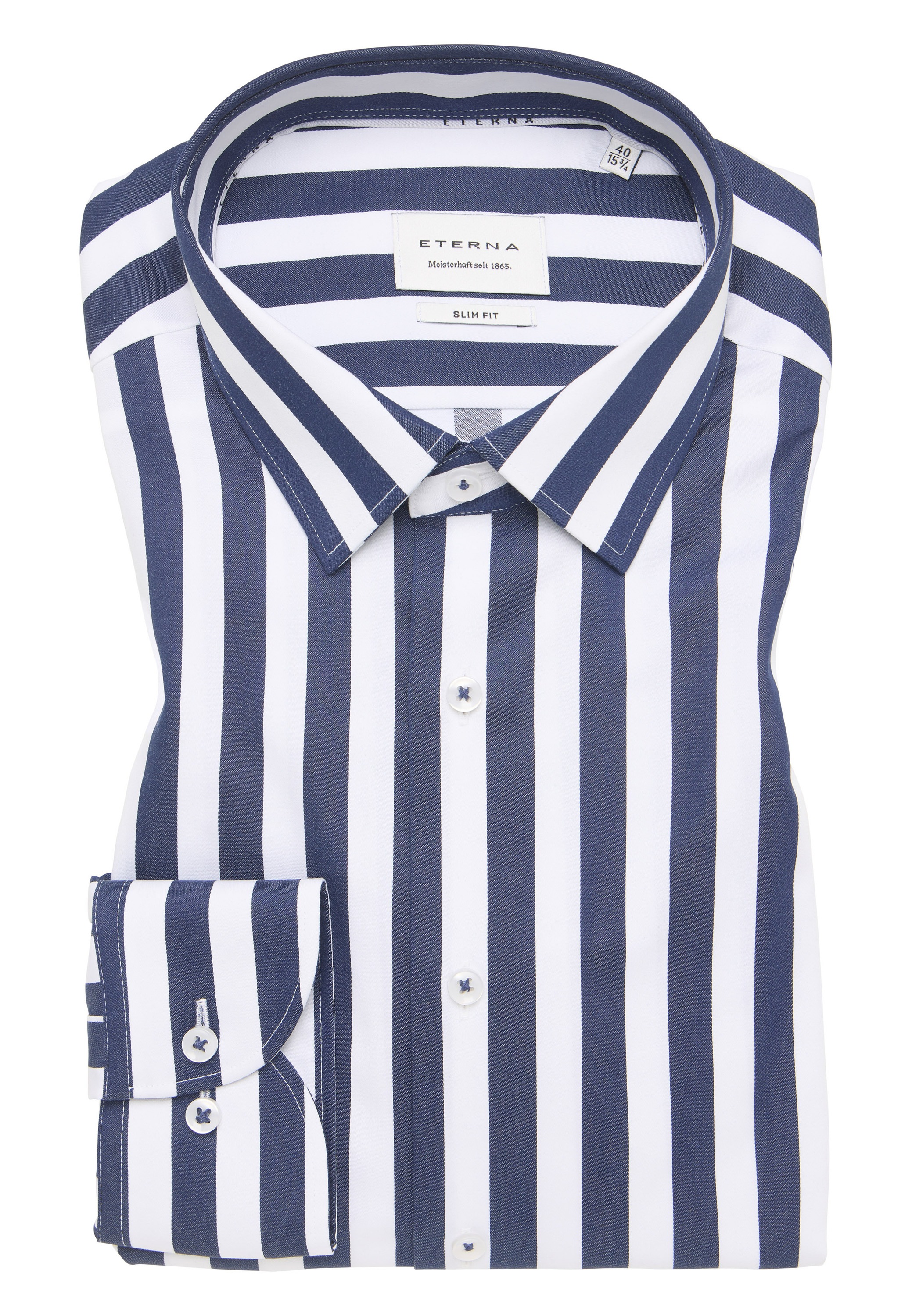 Eterna Langarmhemd »SLIM FIT«, NON IRON (bügelfrei)