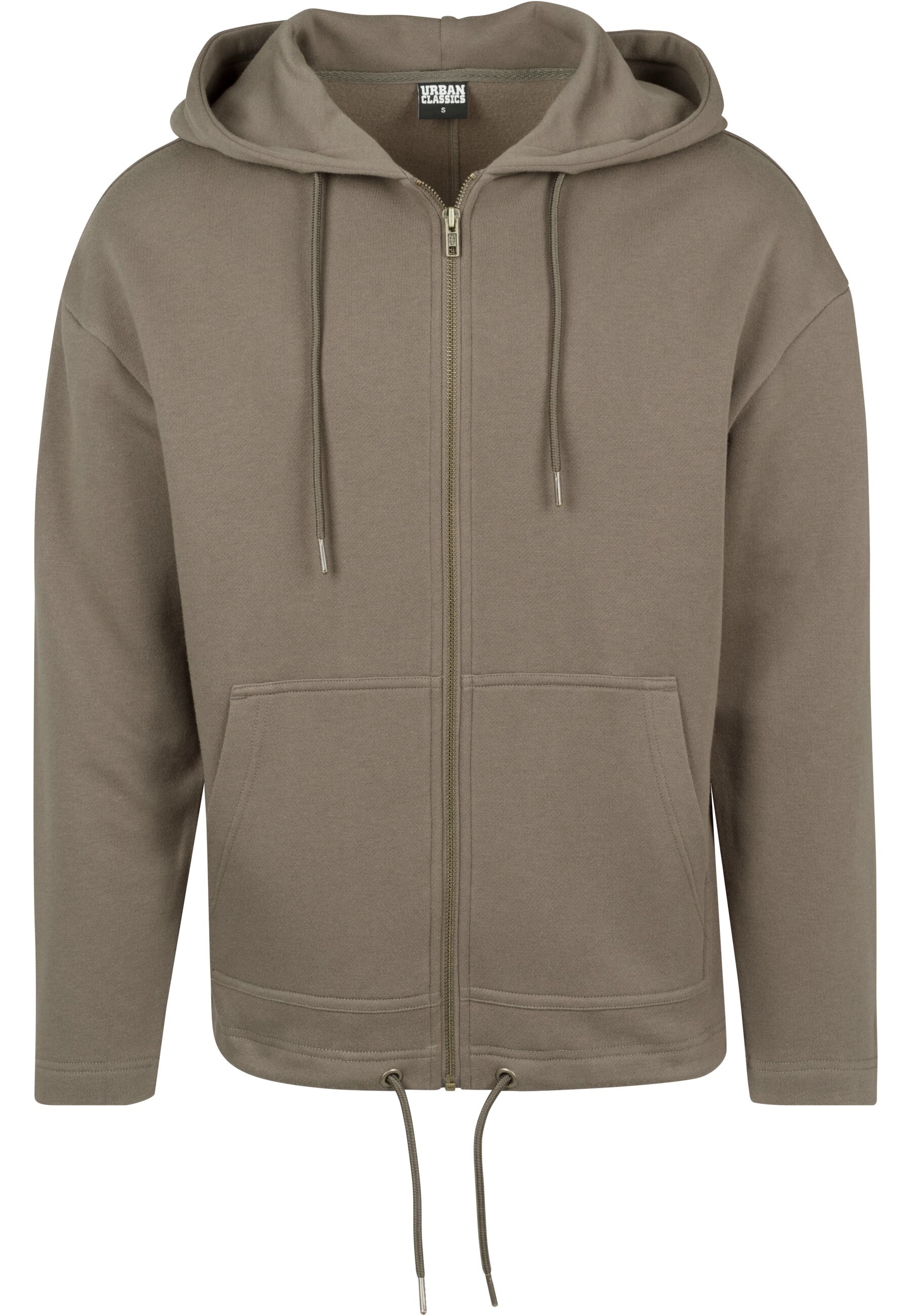 URBAN CLASSICS Sweatjacke "Urban Classics Herren Long Sweat Zip Hoody"