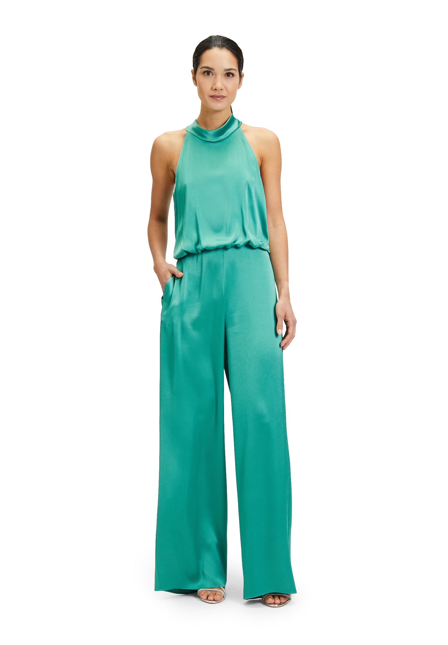 Vera Mont Overall "Vera Mont Jumpsuit mit Taschen", (1 tlg.), Material