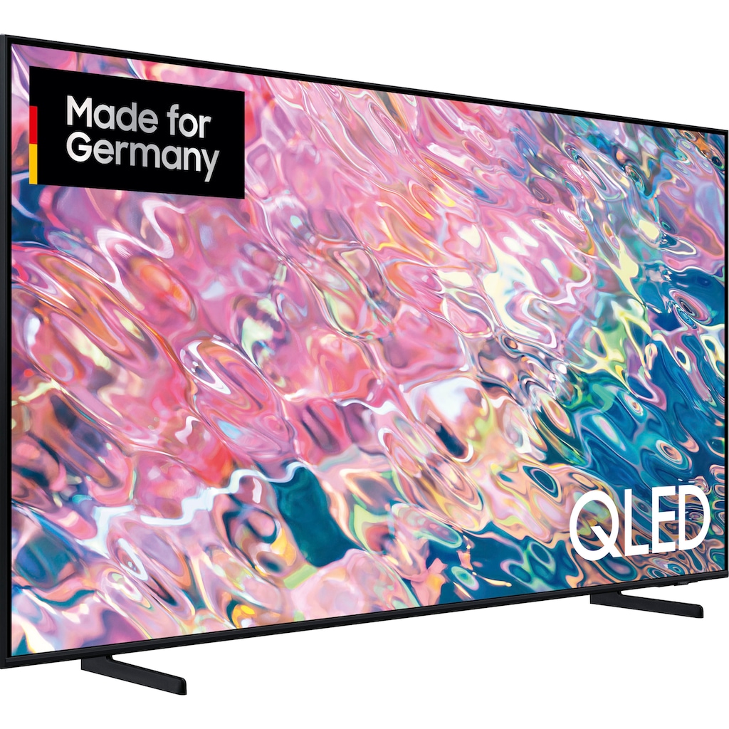 Samsung QLED-Fernseher »65" QLED 4K Q60B (2022)«, 163 cm/65 Zoll, Smart-TV-Google TV, Quantum Prozessor Lite 4K-Quantum HDR-Supreme UHD Dimming