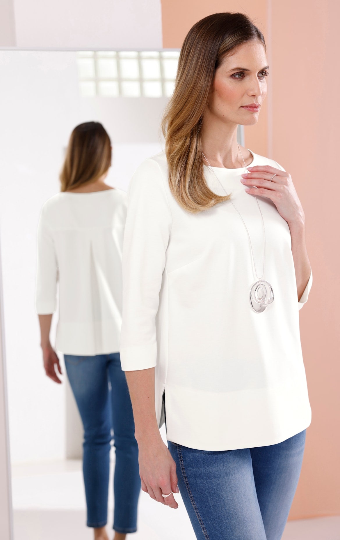 heine 3/4-Arm-Shirt "Shirt" 1 Stk. tlg. günstig online kaufen