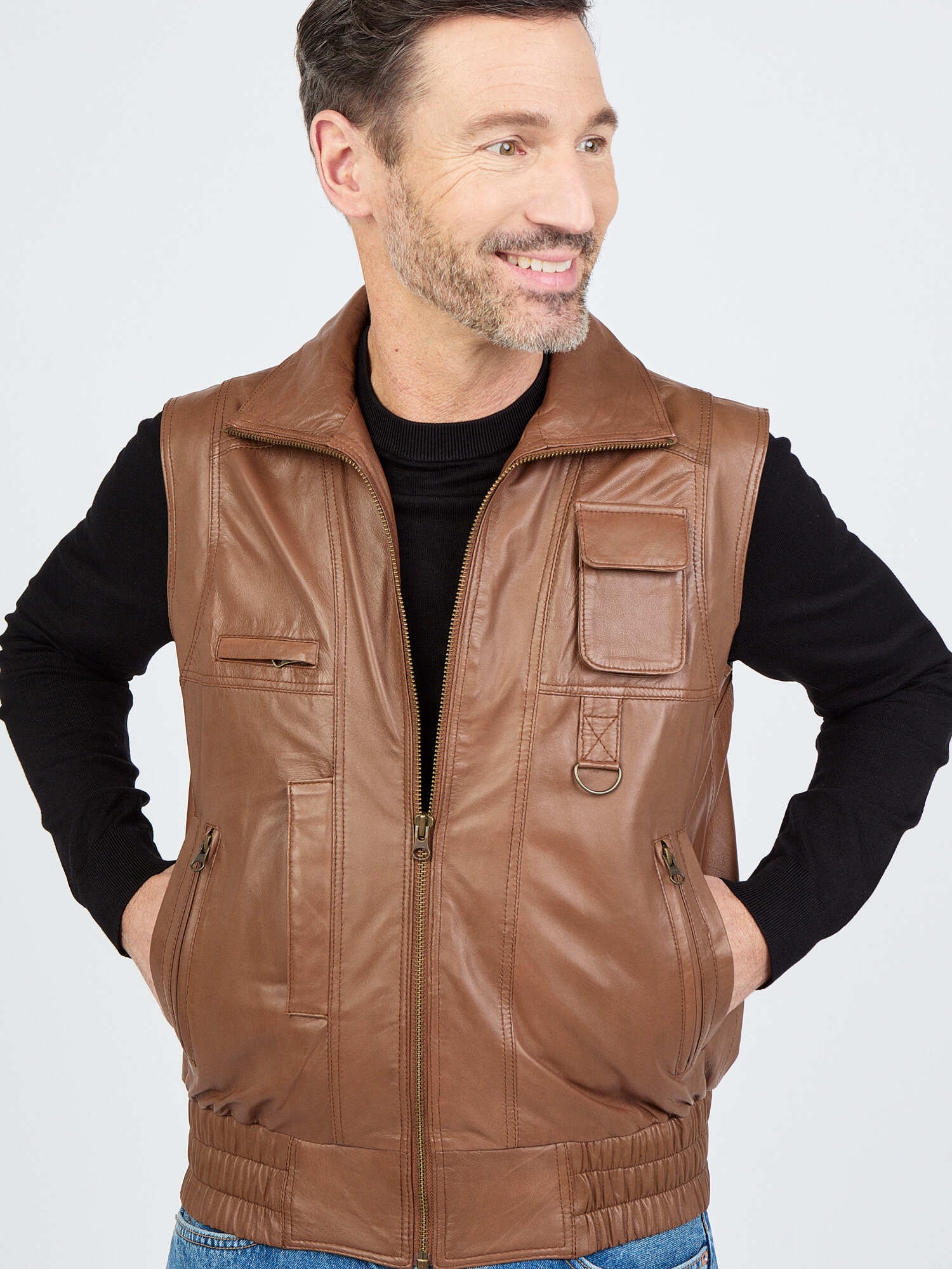JCC Lederweste »BigVest2«
