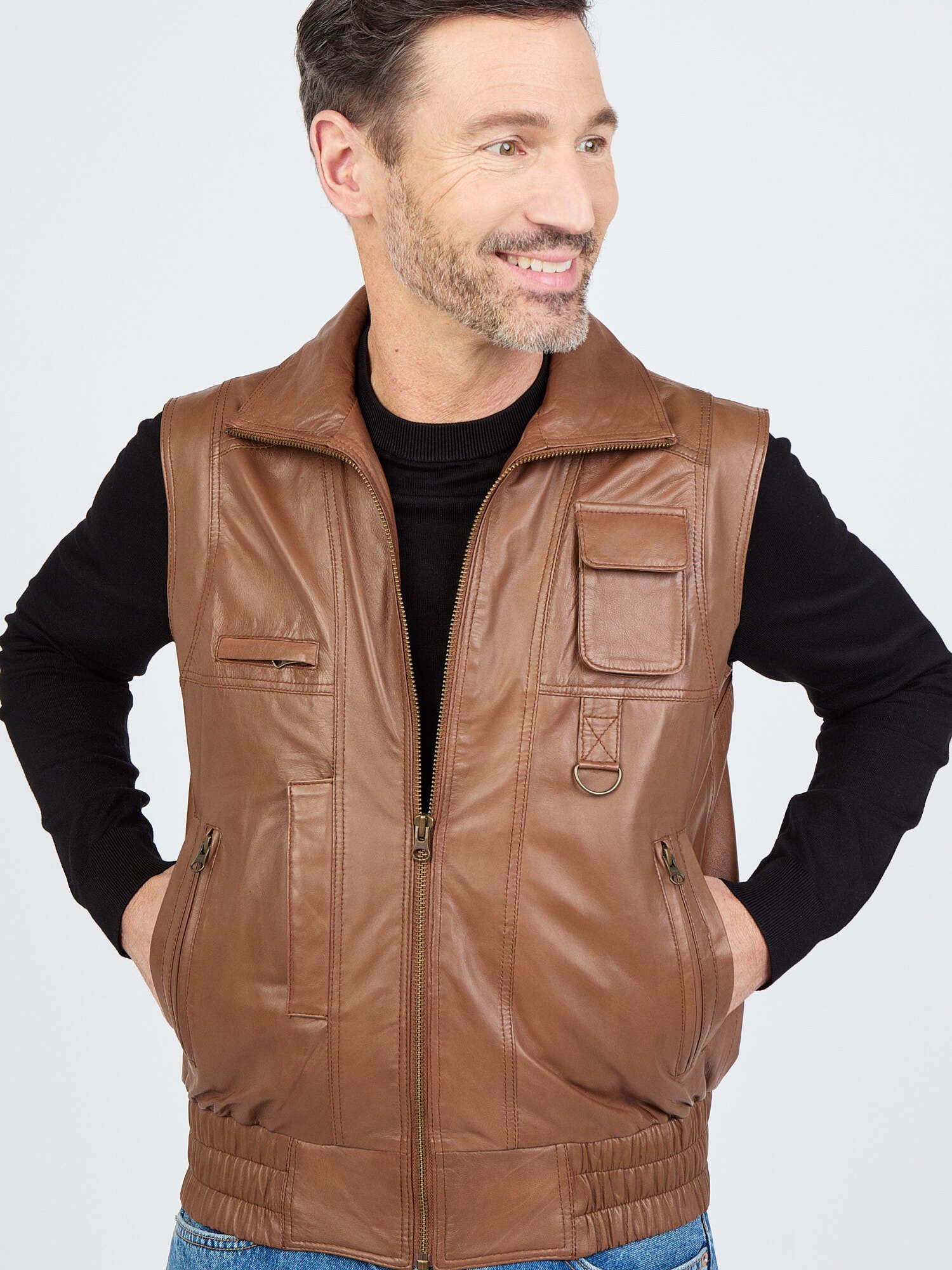 JCC Lederweste "BigVest2" günstig online kaufen