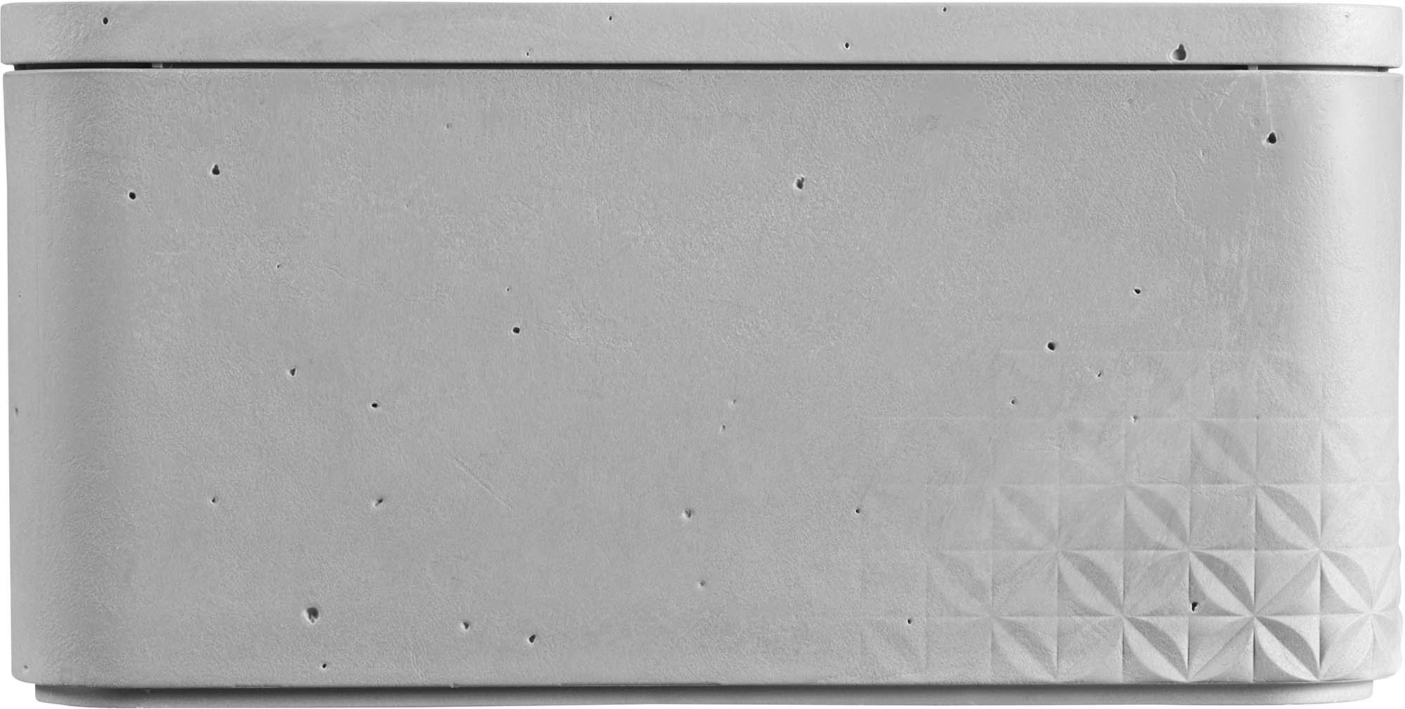 Curver Organizer »BETON M«, (Set, 3 St.), Aufbewahrungsbox, stapelbar, je 8 Liter