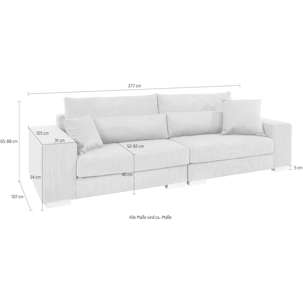 Home affaire Big-Sofa »Vasco«