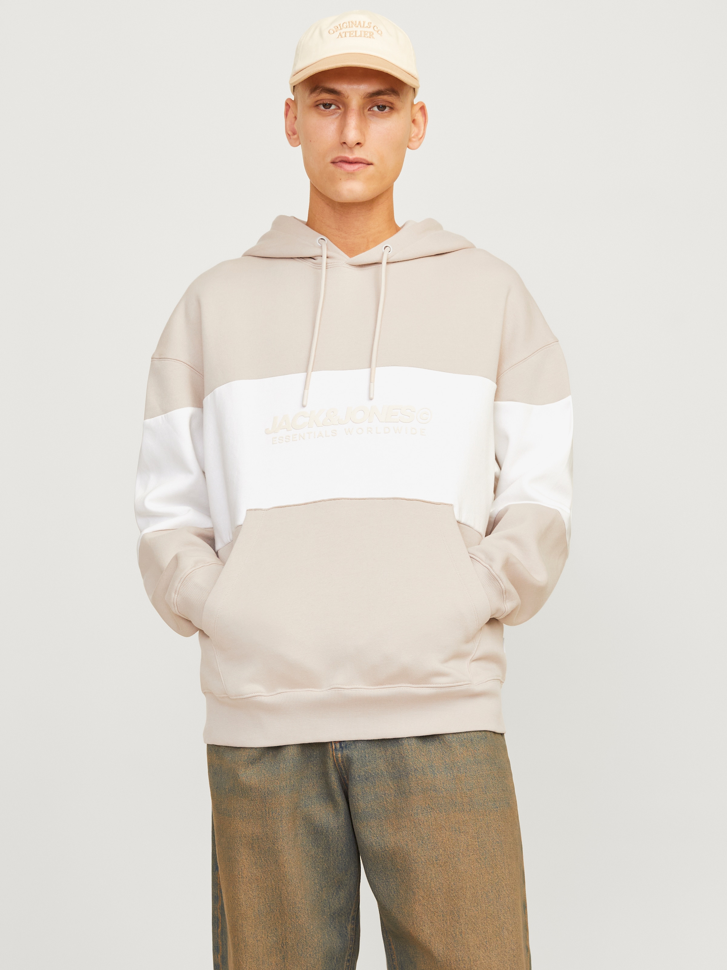 Jack & Jones Kapuzensweatshirt "JJELEGACY BLOCKING SWEAT HOOD NOOS" günstig online kaufen