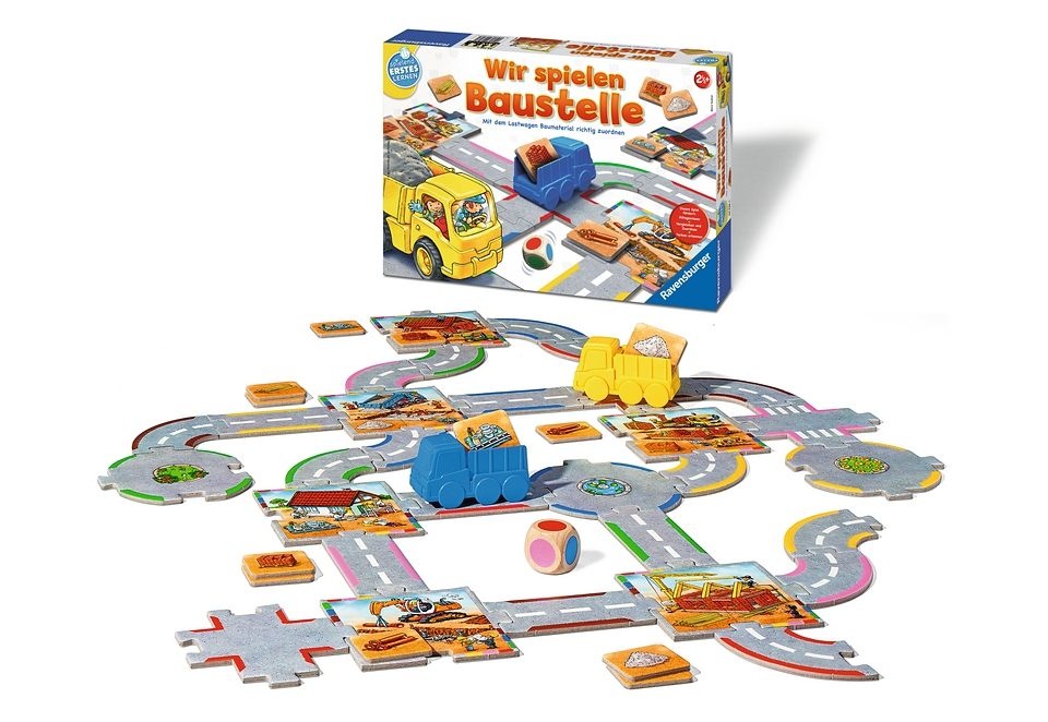 Ravensburger Spiel »Wir spielen Baustelle«, Made in Europe, FSC® - schützt Wald - weltweit