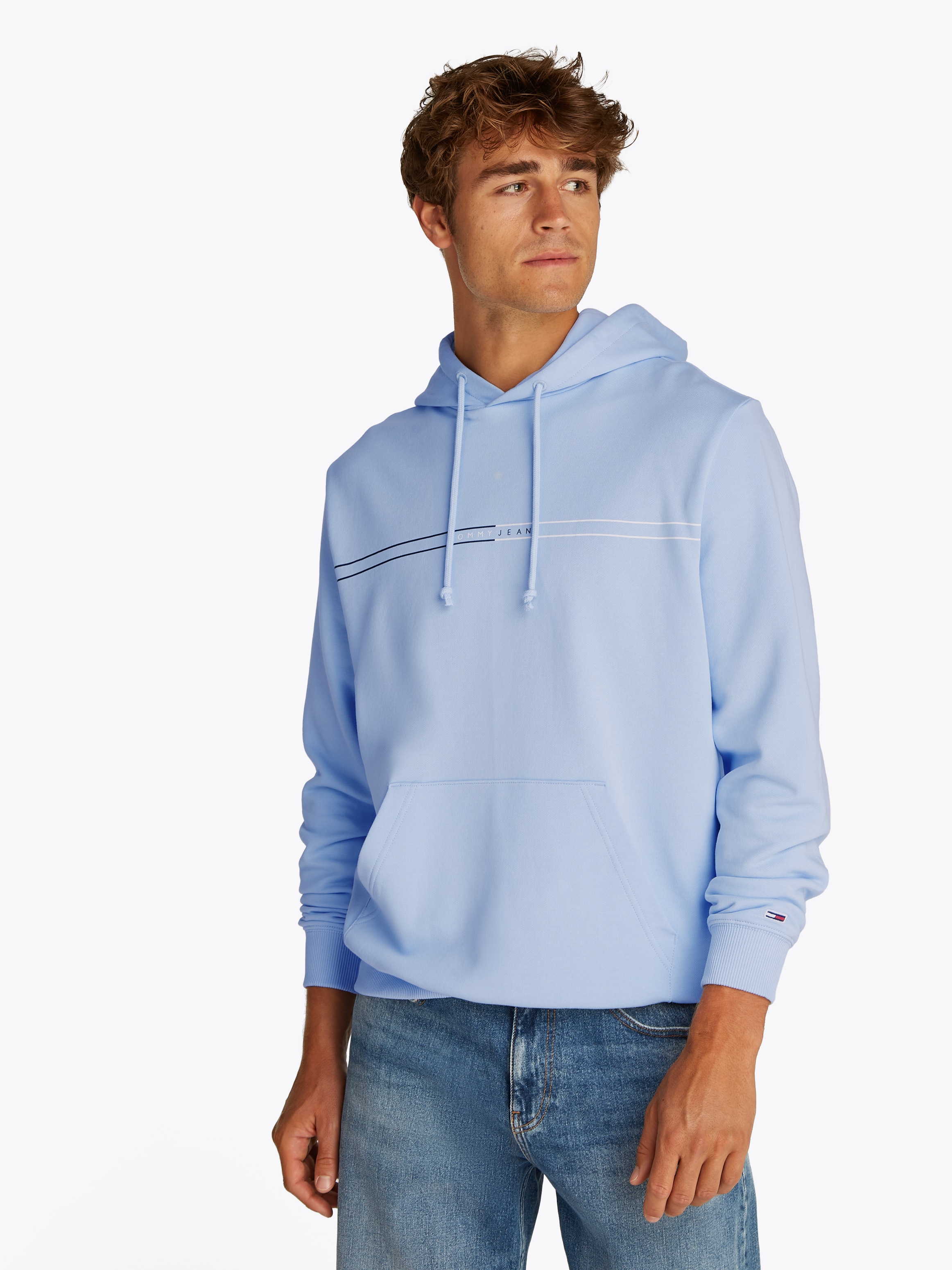 Tommy Jeans Kapuzensweatshirt "TJM REG ENTRY GRAPHIC HOODIE EXT", mit mehrf günstig online kaufen