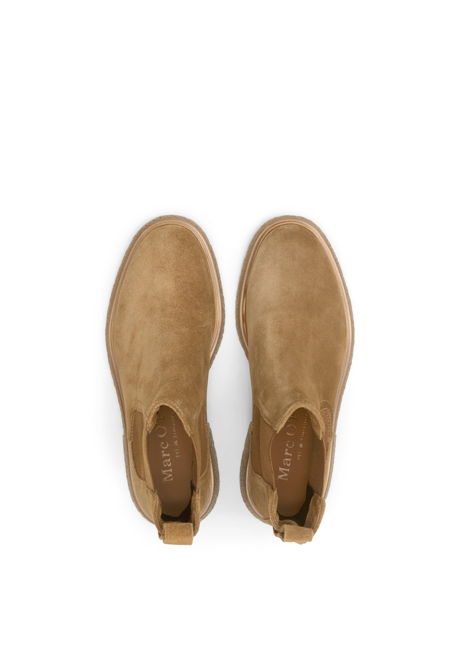 Marc O'Polo Chelseaboots »aus weichem Veloursleder«