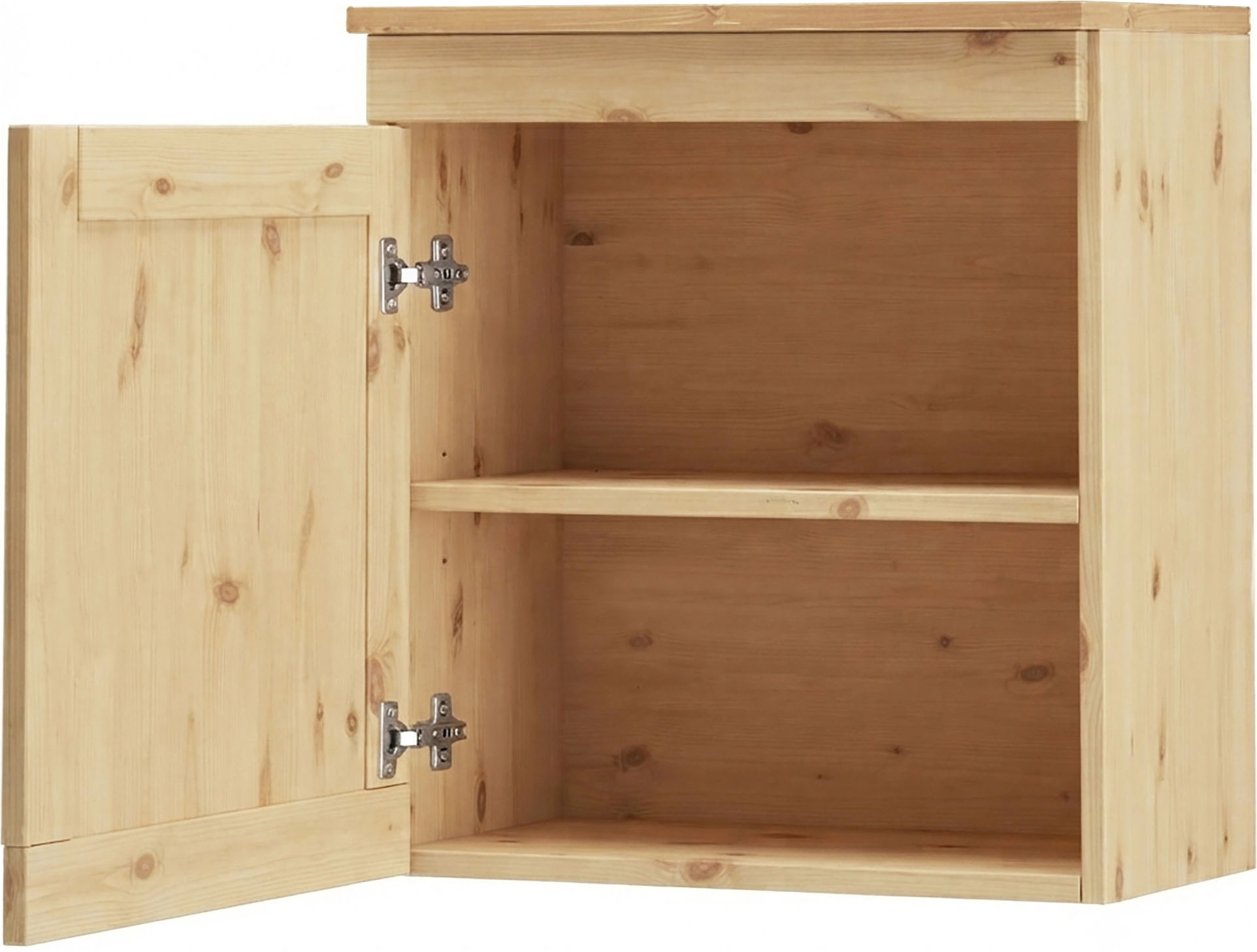 Home affaire Hängeschrank »Oslo« 50 cm breit, aus massiver Kiefer, 1 Tür, Metallgriff, Landhaus-Optik