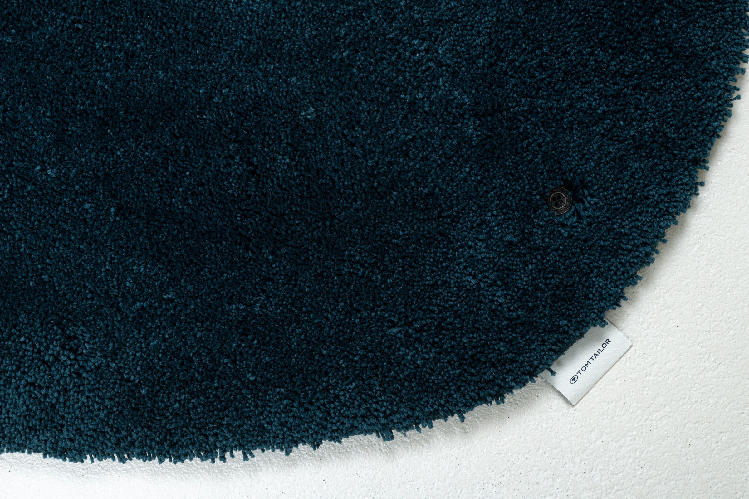 TOM TAILOR HOME Badematte »Cozy Bath UNI«, Höhe 27 mm, rutschhemmend beschichtet, fußbodenheizungsgeeignet, Badteppich, Uni Farben, rechteckig, rund & oval erhältlich