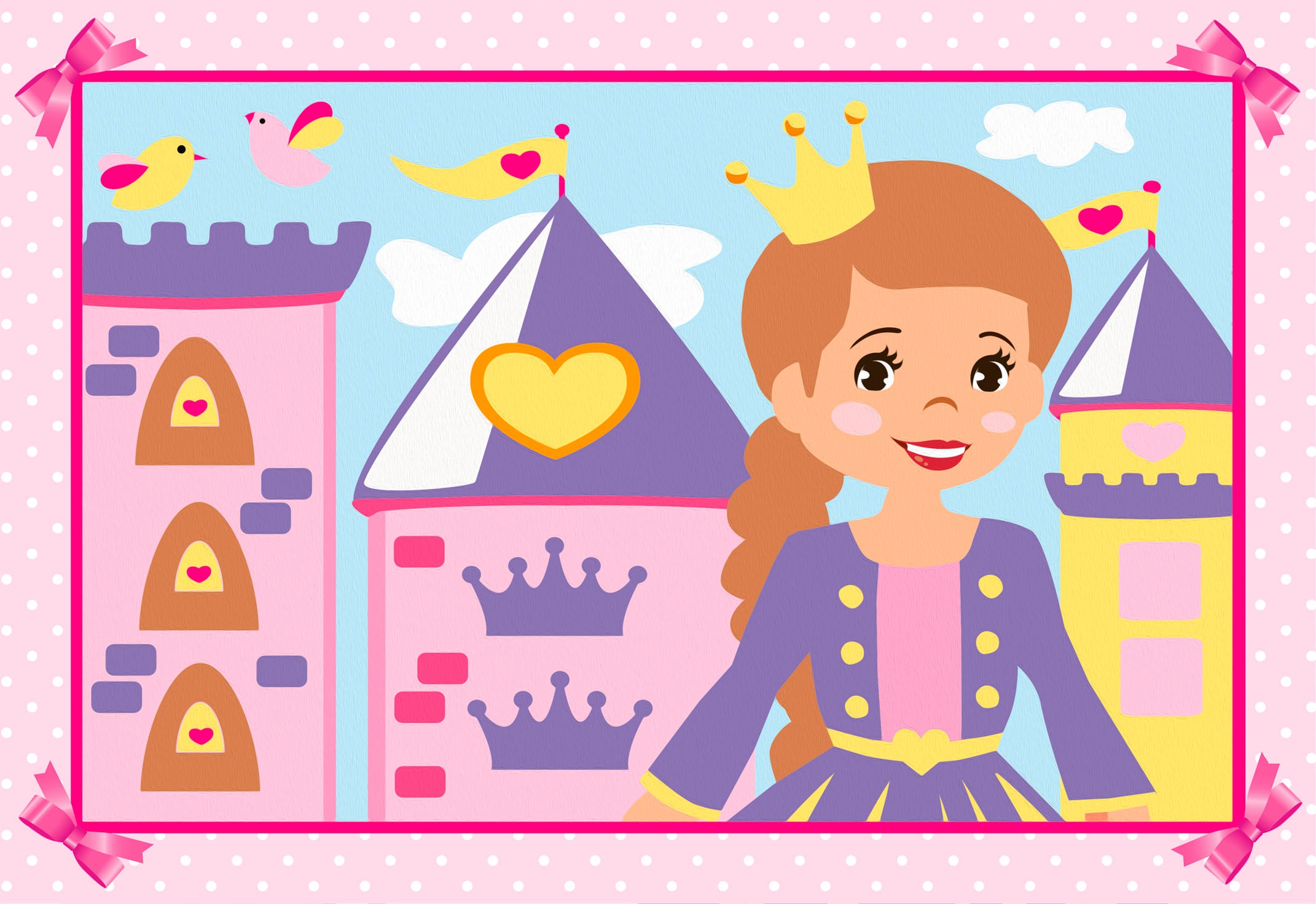 Ravensburger Malen nach Zahlen »CreArt, Kleine Prinzessin«, Made in Europe
