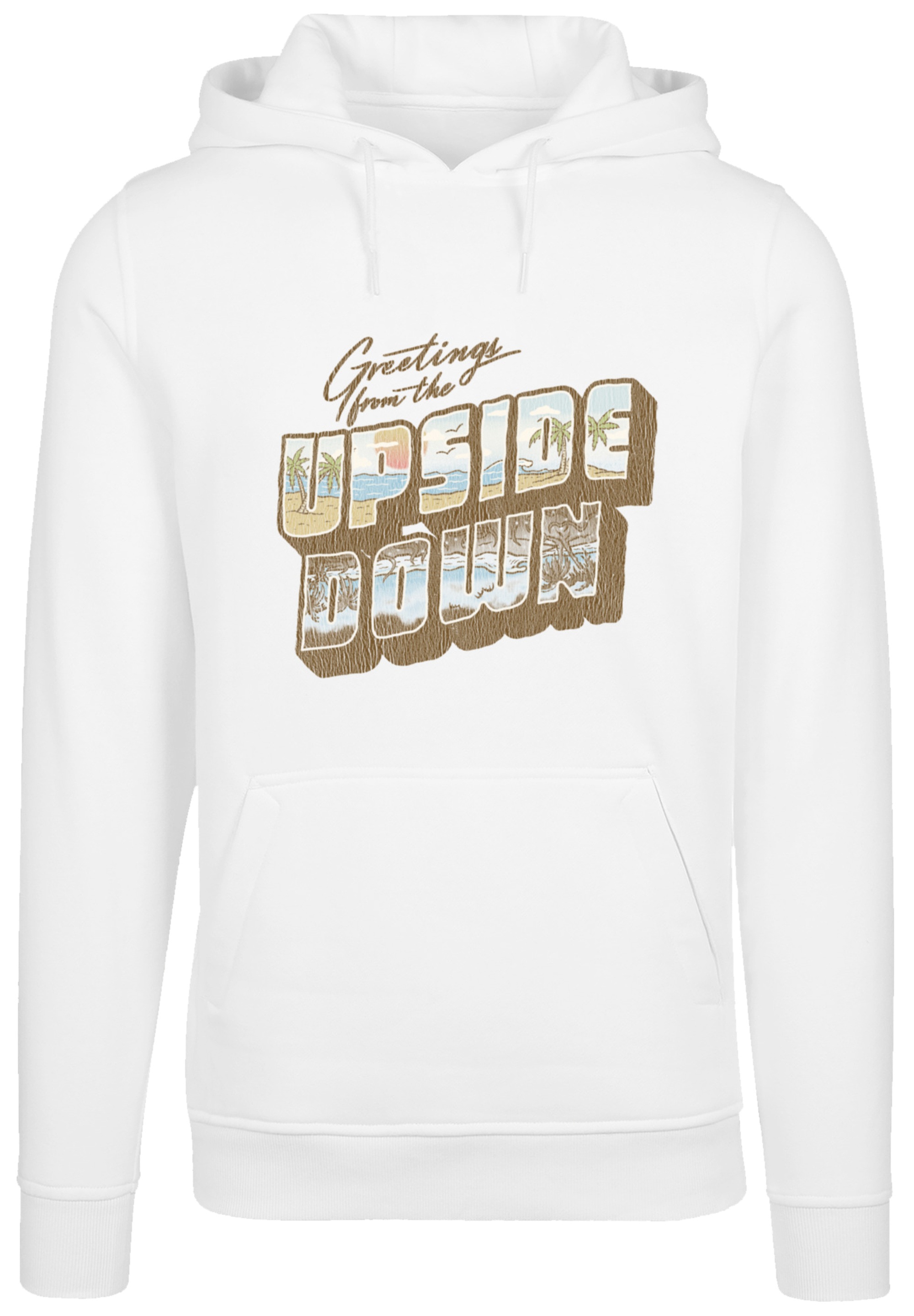 F4NT4STIC Kapuzenpullover »Stranger Things Greetings From Upside Down«, Premium Qualität