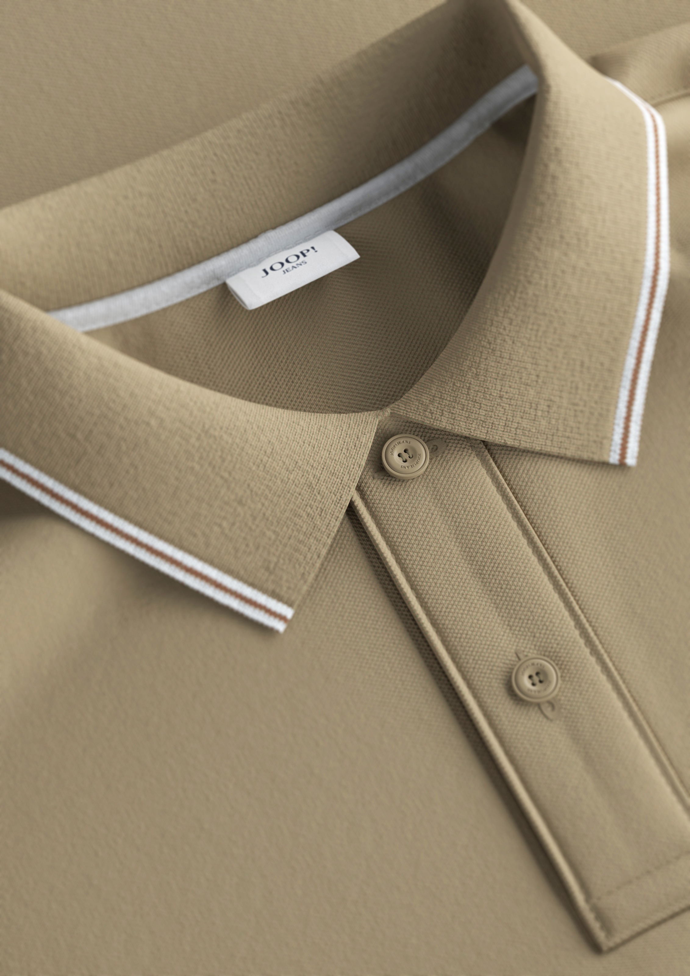 Joop Jeans Poloshirt »Agnello«, Mit Rundhalsausschnitt
