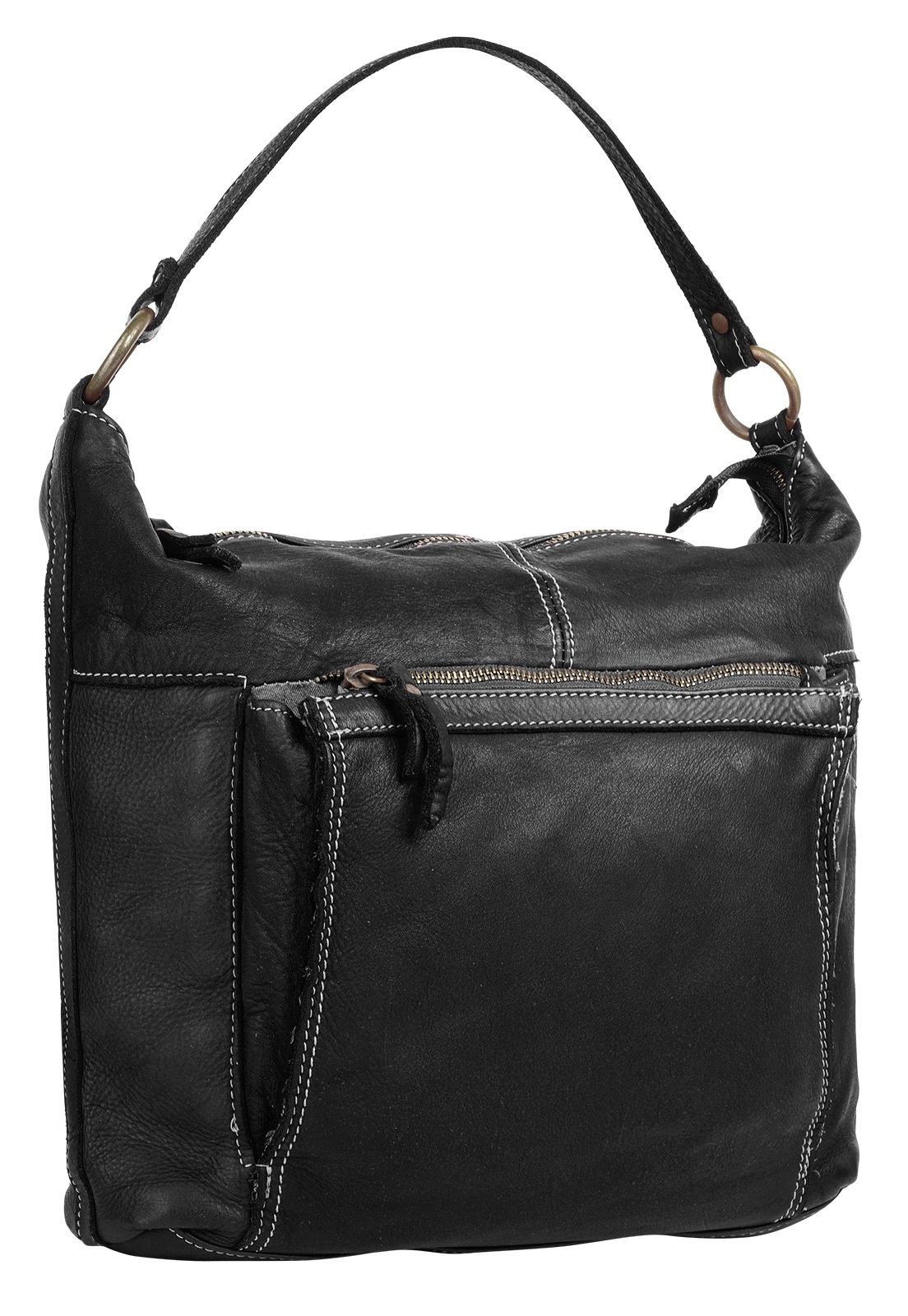 Thumbnail - Cluty Shopper, echt Leder, Made in Italy