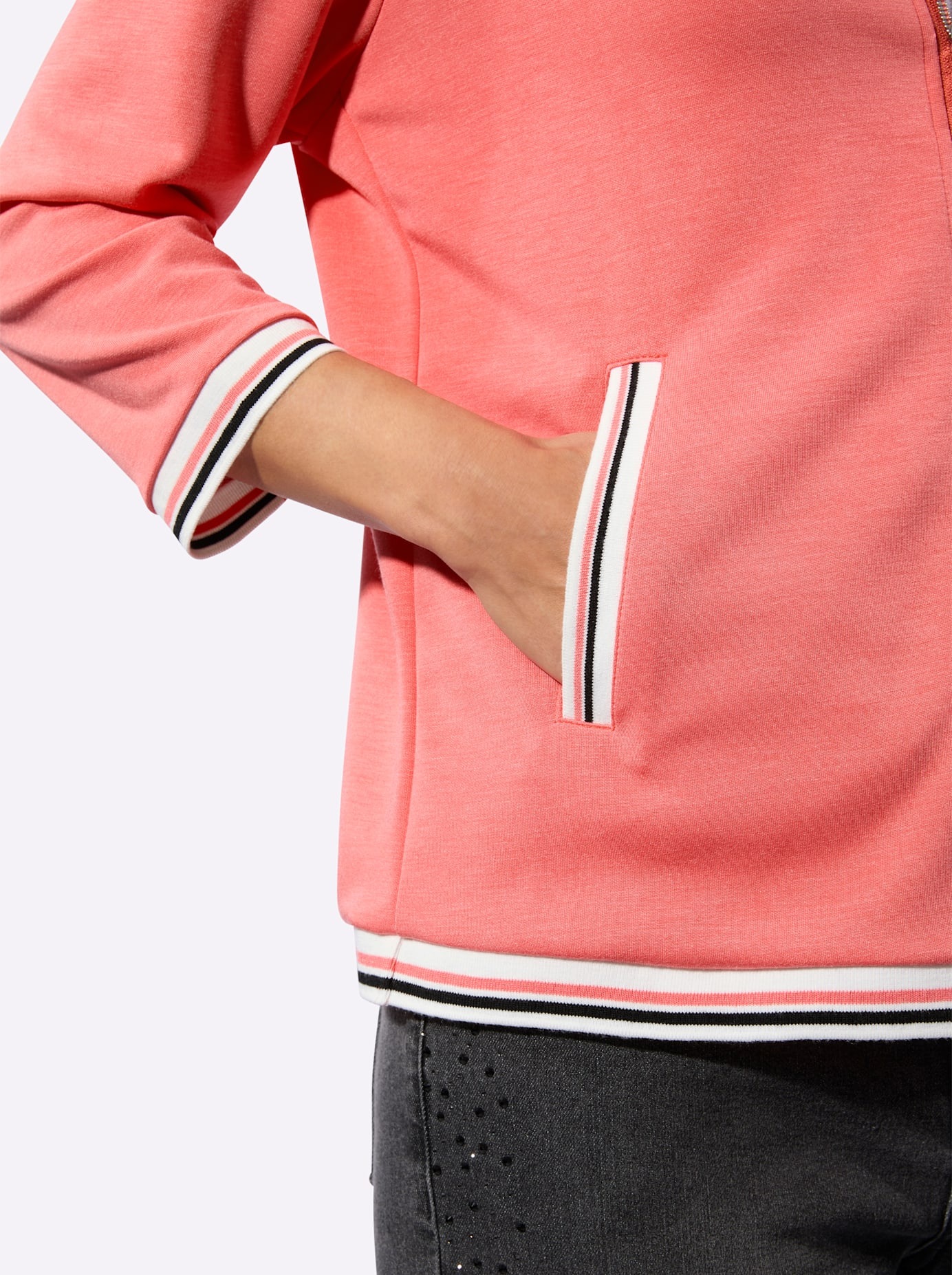 Inspirationen Shirtjacke »Sweatjacke« 1 tlg.