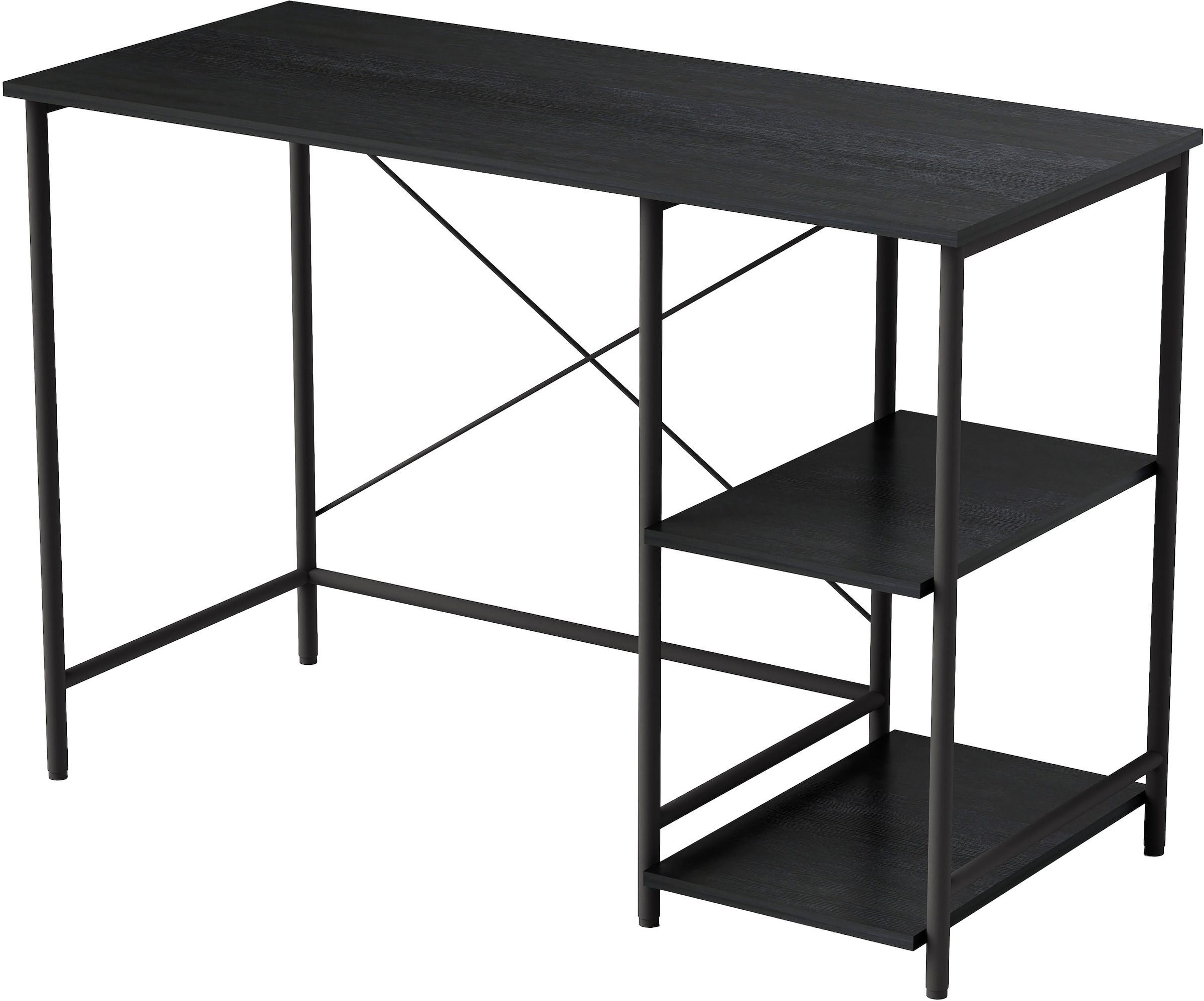 INOSIGN Schreibtisch »Skruva«, (Breite 110 cm), Computertisch, Home-Office, Metallgestell, geringe Tiefe von 48 cm