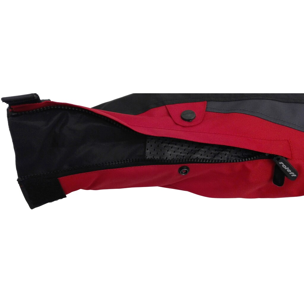 roleff Motorradjacke »Liverpool RO«, Unisex, Mit Sicherheitsstreifen, 4 Taschen