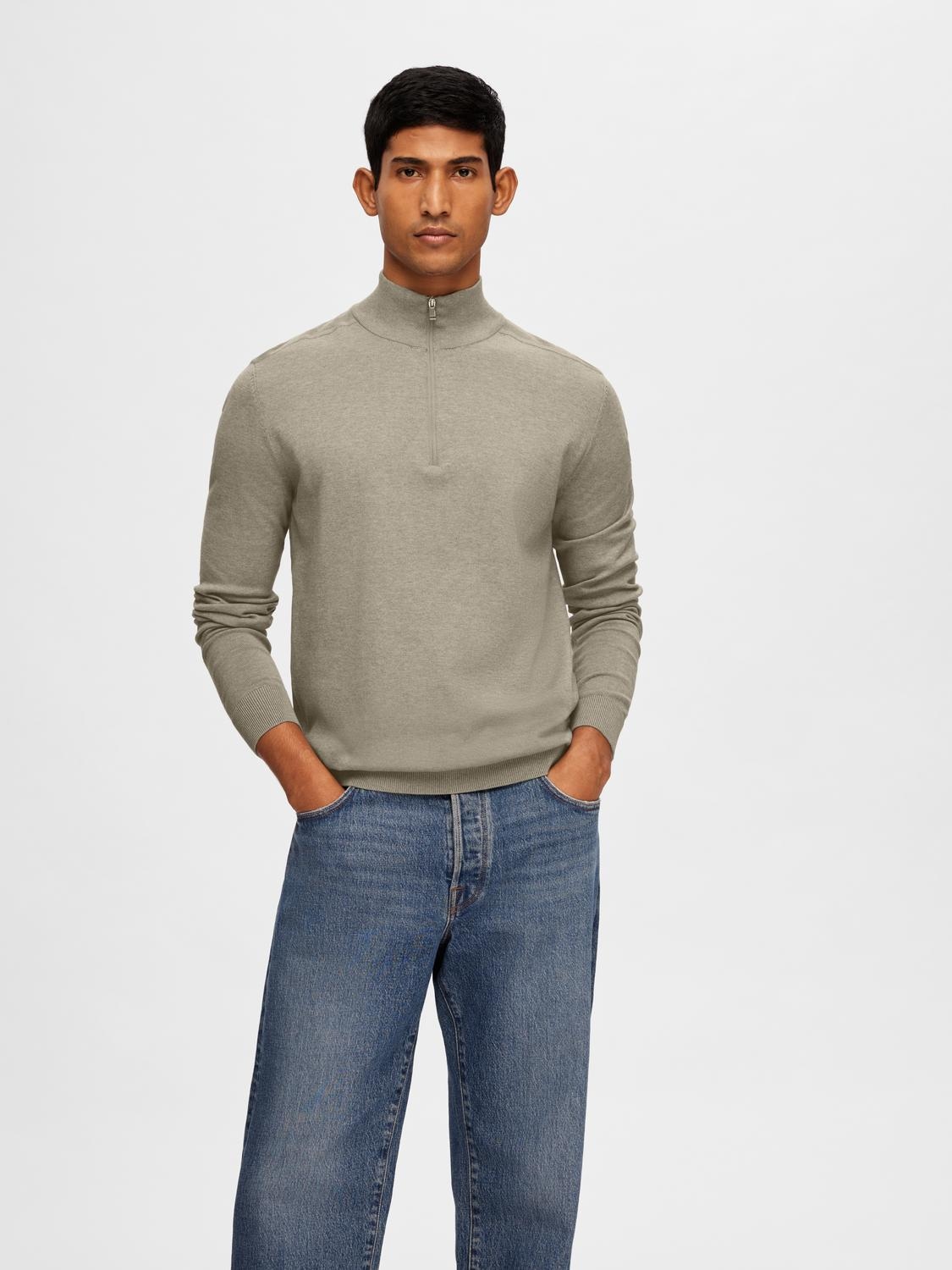 SELECTED HOMME Troyer »SLHBERG HALF ZIP CARDIGAN NOOS«