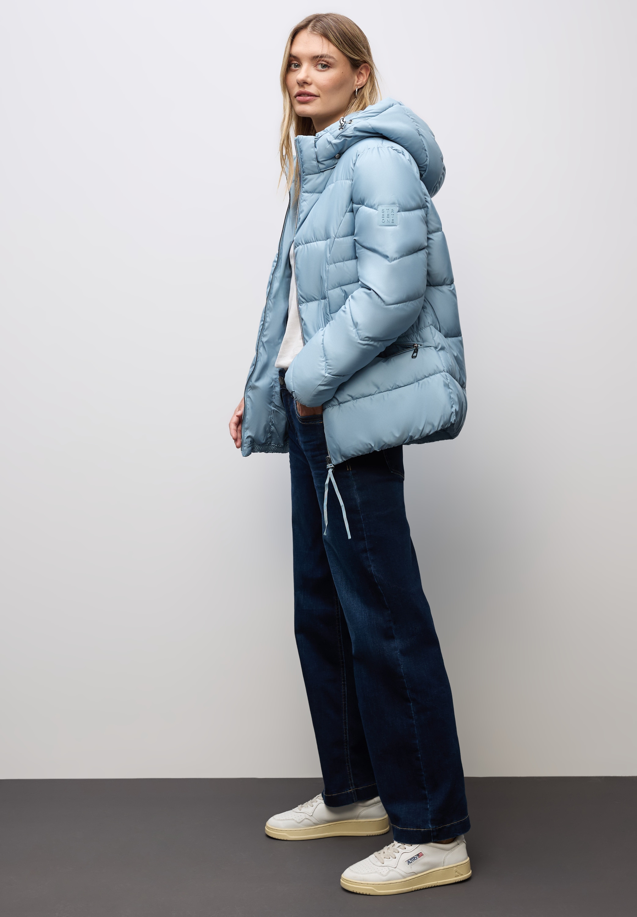 STREET ONE Steppjacke, mit Kapuze, mit Kapuze