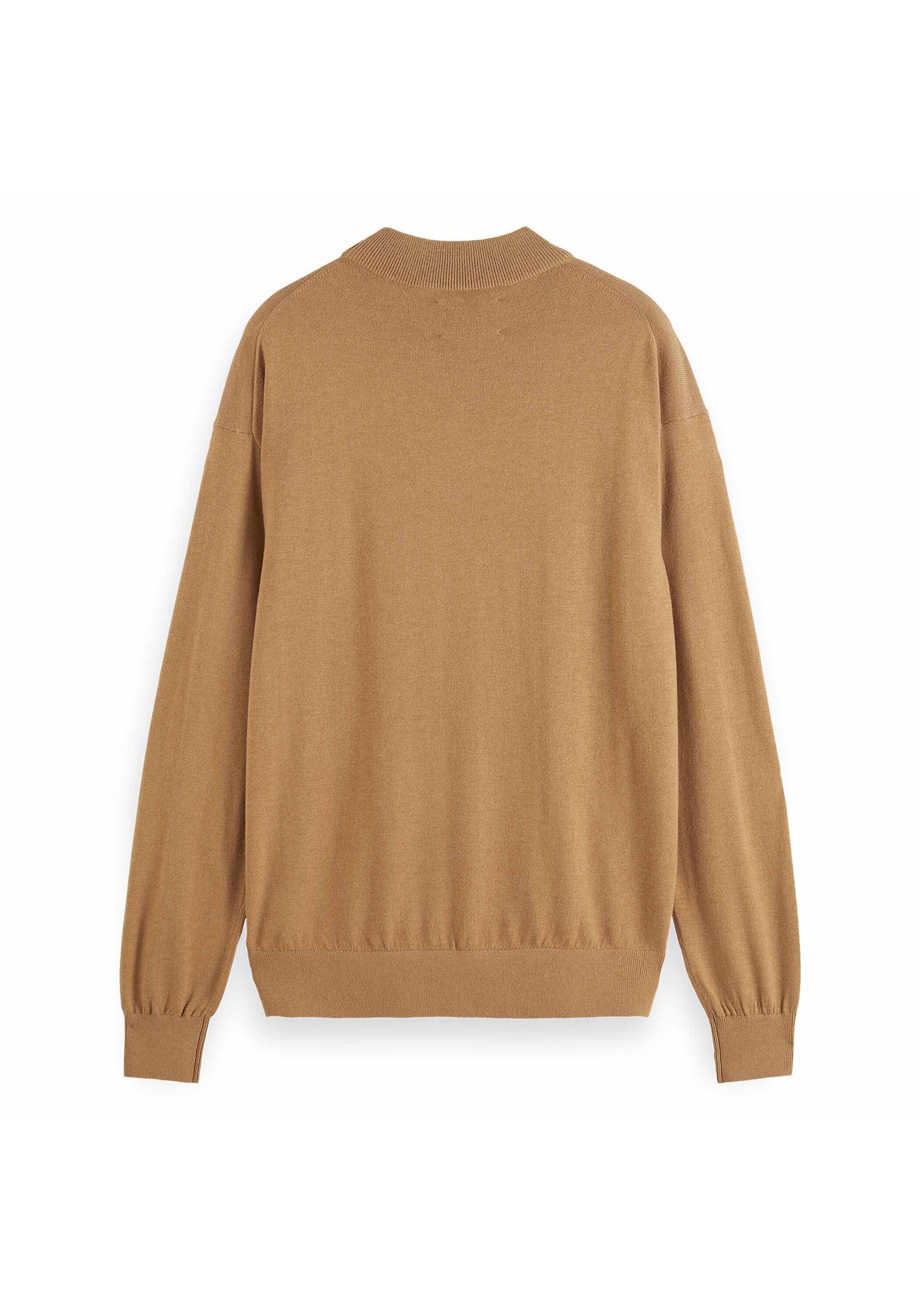 Scotch & Soda Sweatshirt "Strickpullover CORE - DROPPED SHOULDER MOCK NECK günstig online kaufen