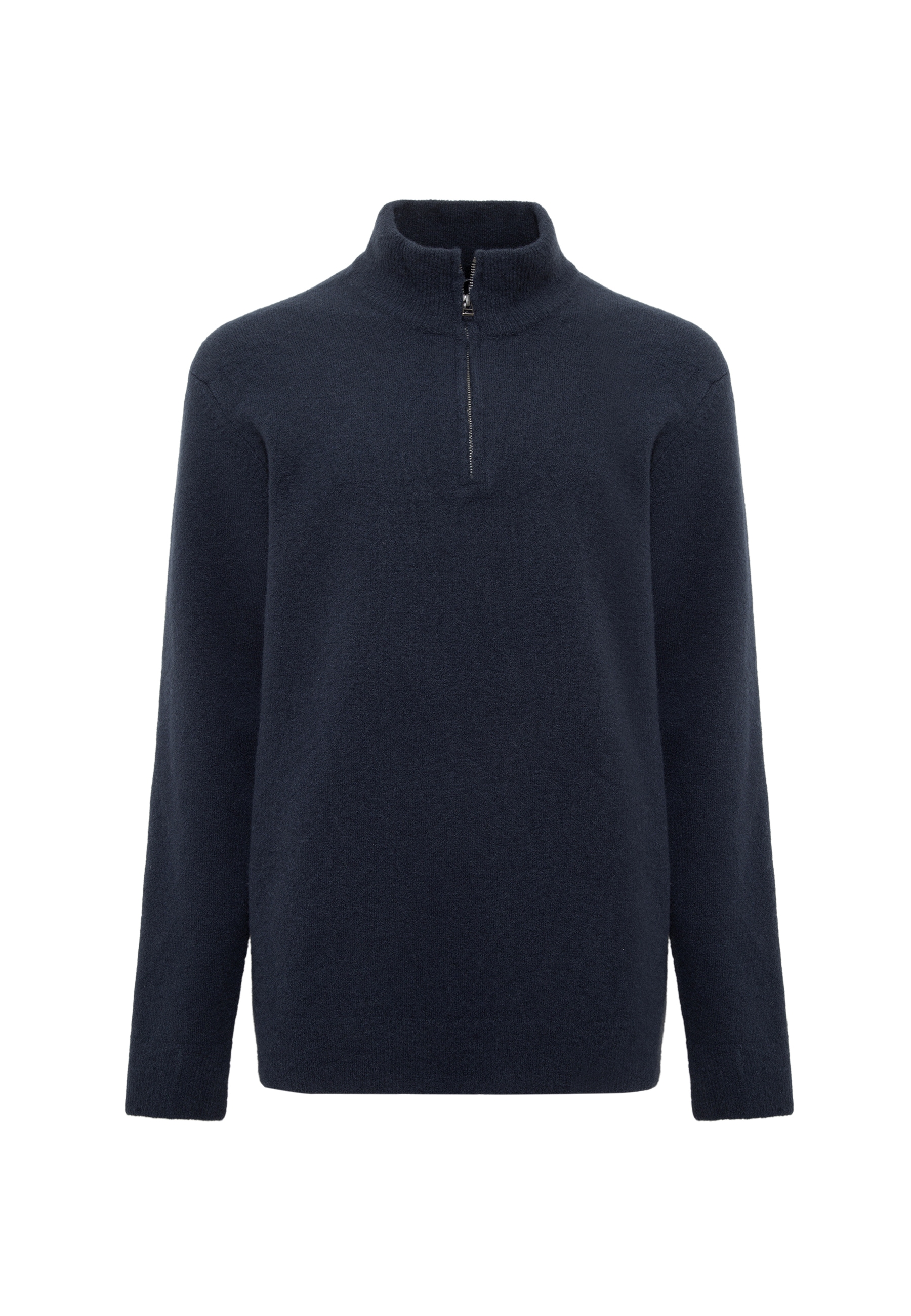 Mavi Troyer »HALF ZIP SWEATER« Premium Strickpullover