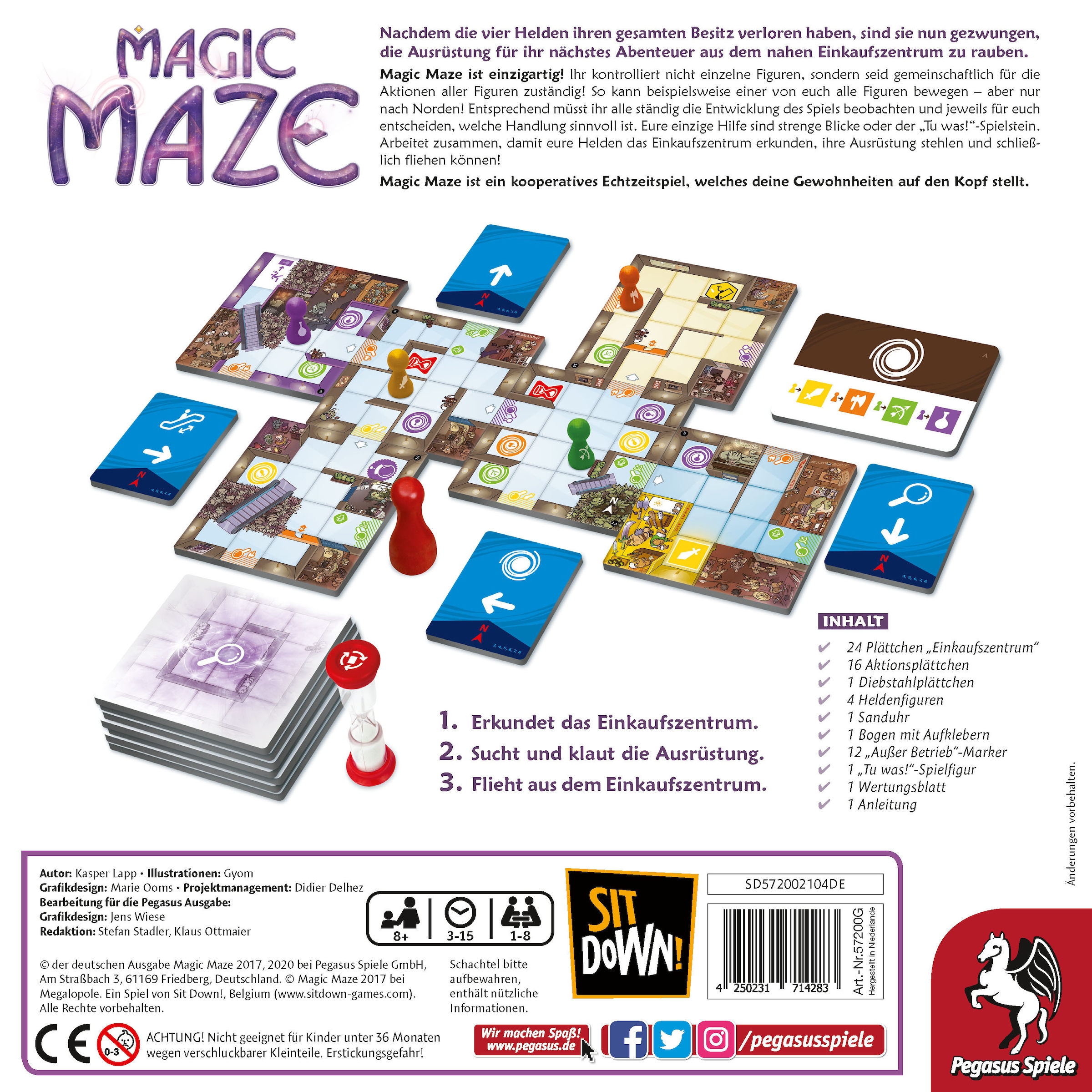 Pegasus Spiele Spiel »Magic Maze«, Made in Europe
