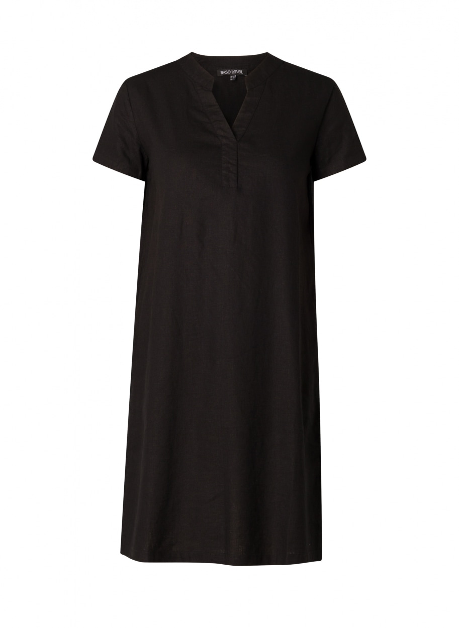 Base Level Tunikakleid »Yacin« Sommerkleid mit Leinen