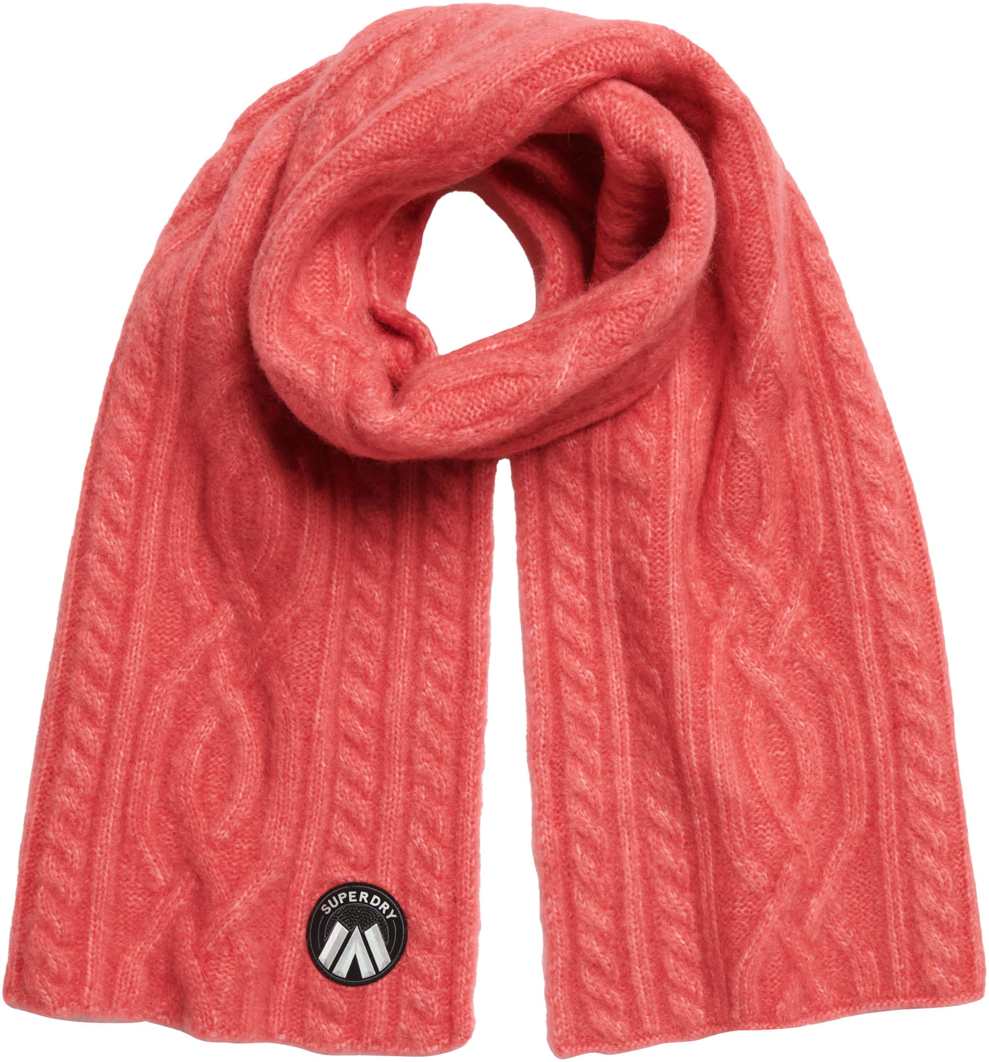 Superdry Strickschal »CABLE LUXE KNIT SCARF«