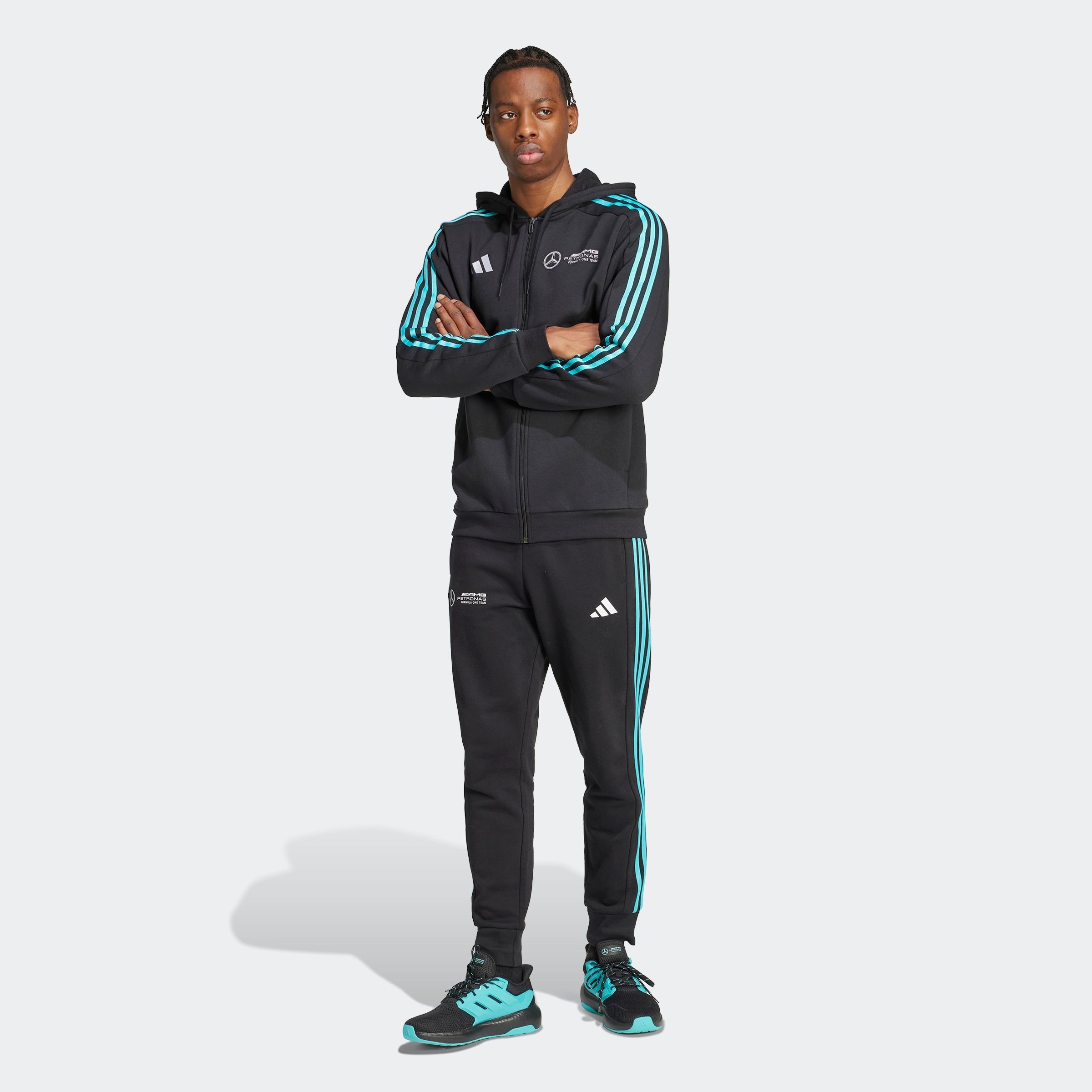 adidas Performance Kapuzensweatshirt »MER DNA FZ HD M«, Mercedes AMG Männer Motorsport