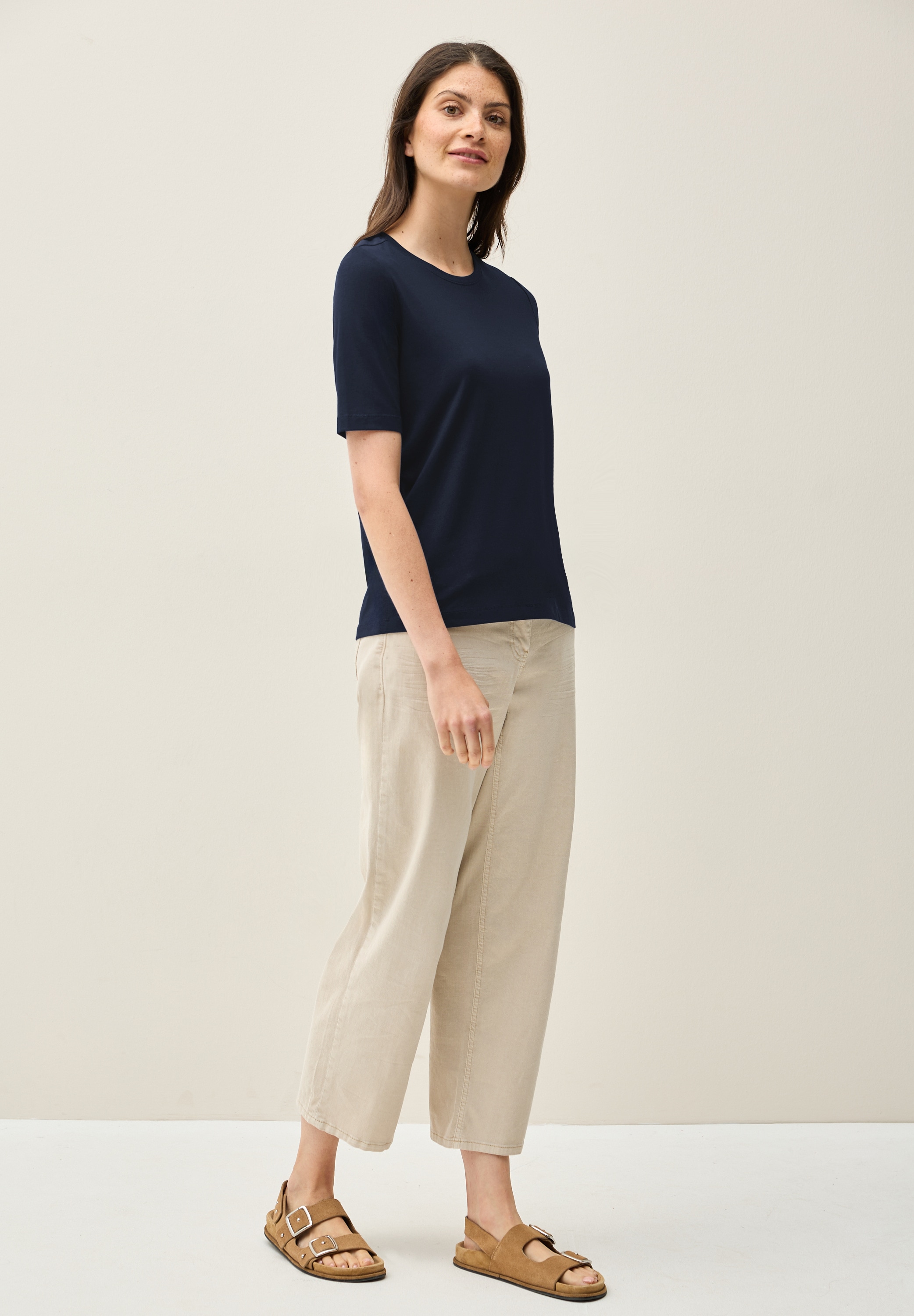 Cecil T-Shirt, im soften Baumwoll-Mix