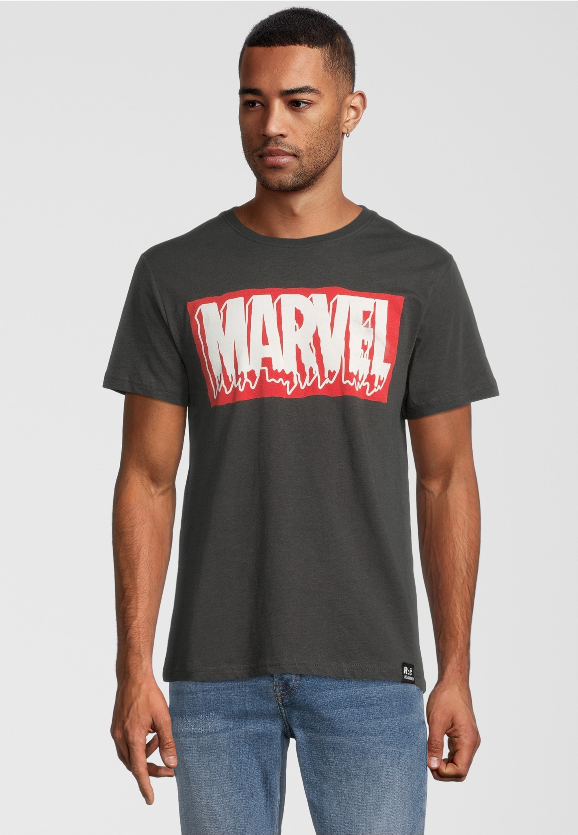 Recovered T-Shirt "Marvel Slime Logo Vintage", (1 tlg.), mit Marvel Logopri günstig online kaufen