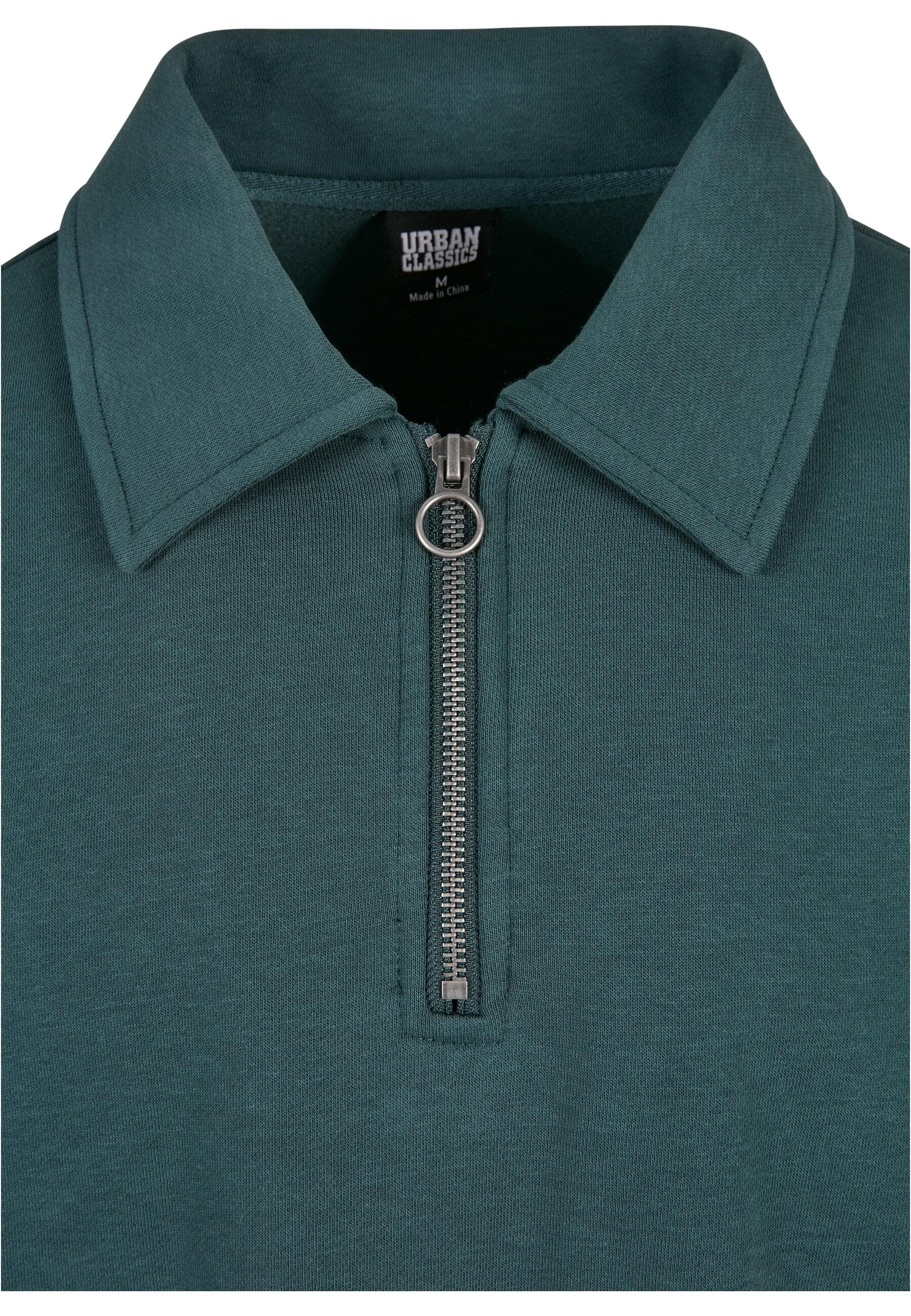 URBAN CLASSICS Rundhalspullover »Urban Classics Herren Shirt Collar Crew«, (1 tlg.)