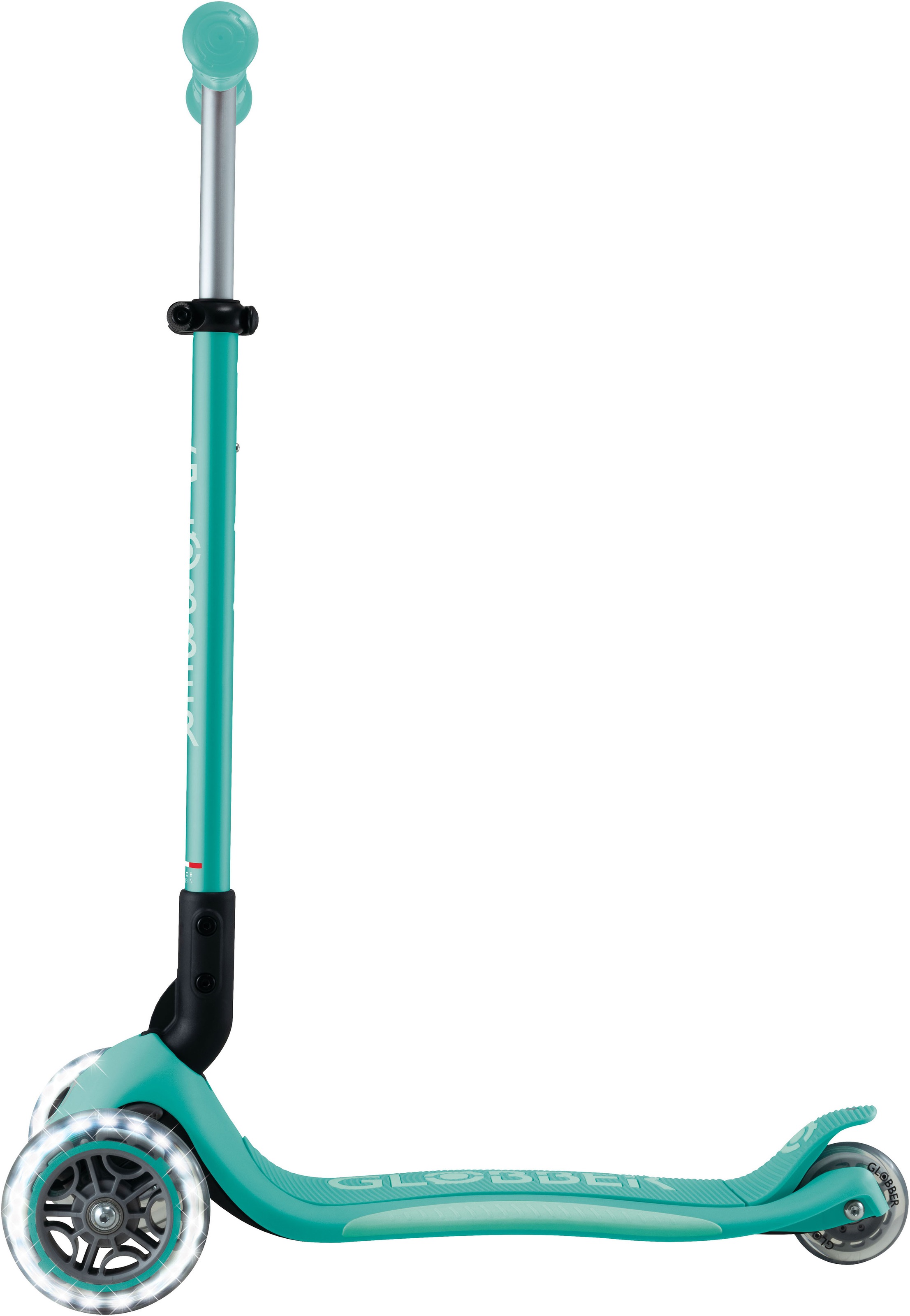 Globber Tretroller »ELITE LIGHTS, mit Leuchtrollen«