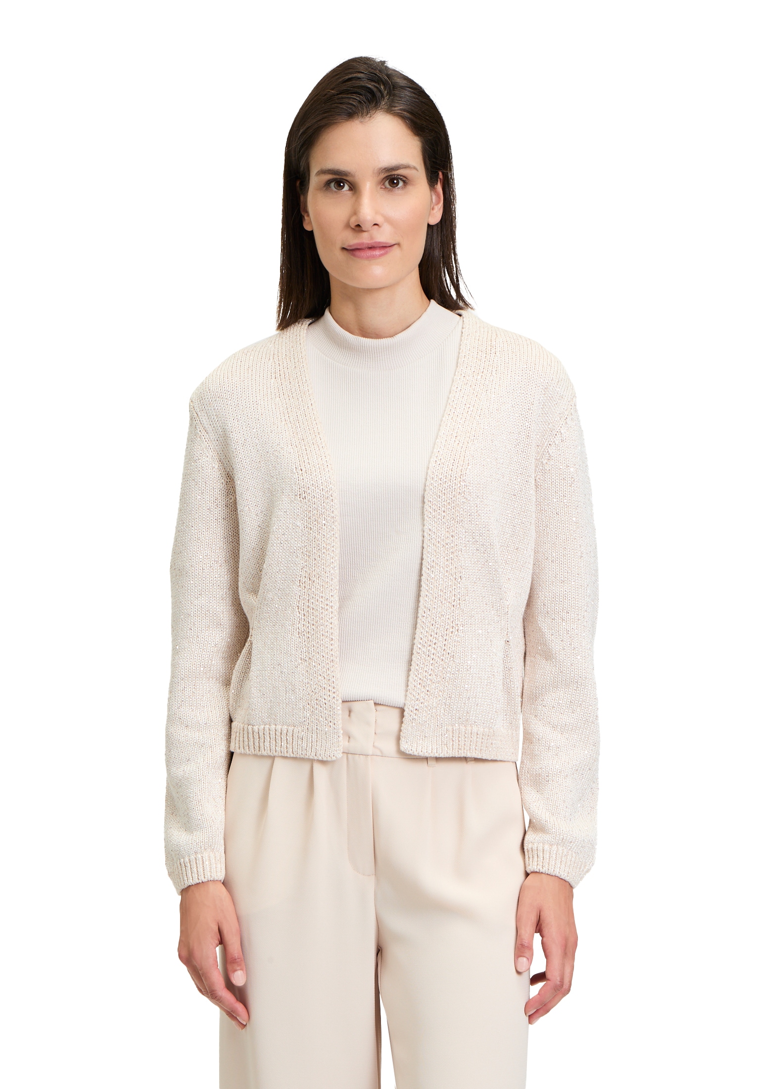 Betty&Co Strickjacke "Betty & Co Damen Strick-Cardigan mit Pailletten", Gli günstig online kaufen