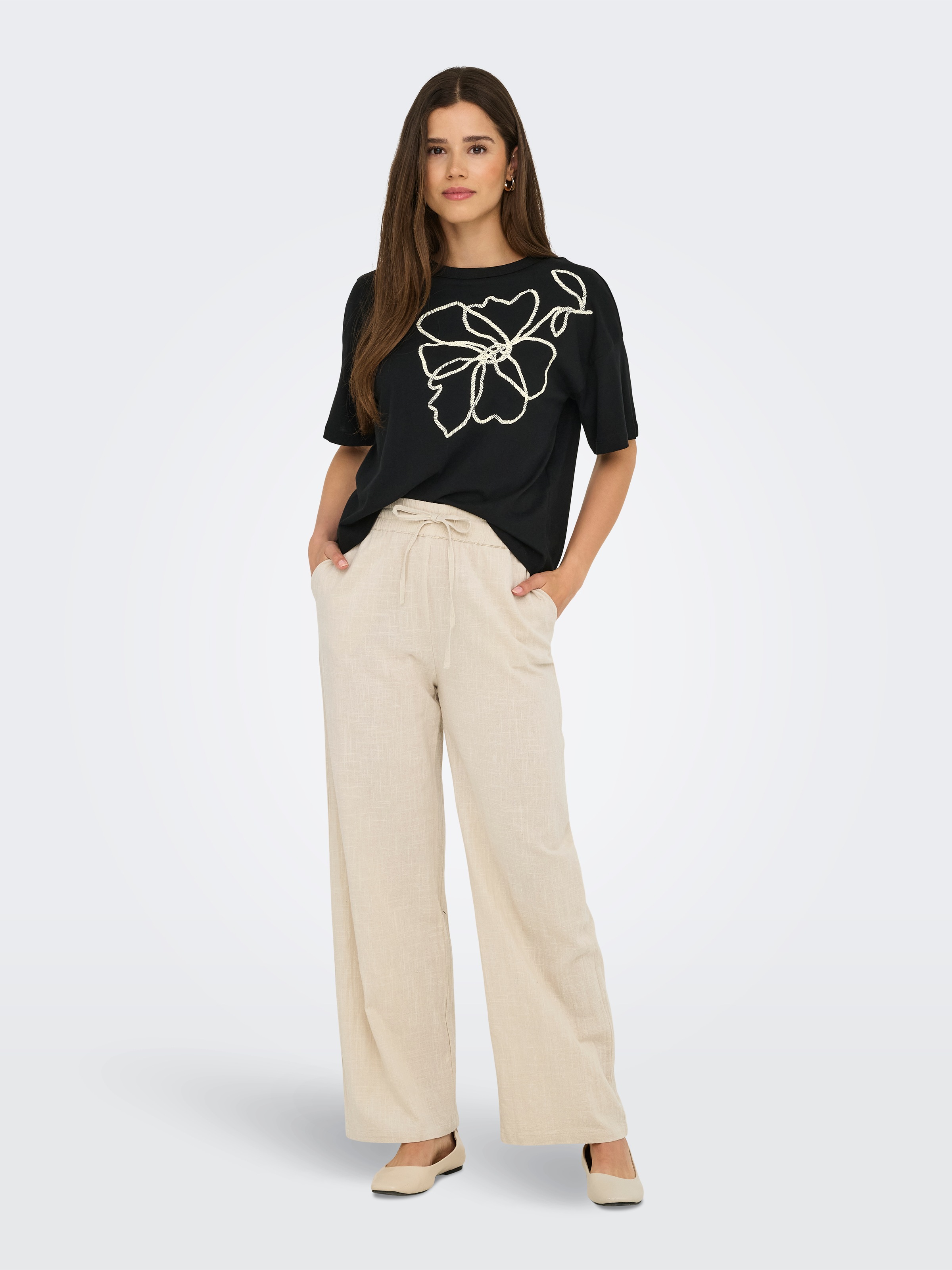 Thumbnail - ONLY Schlupfhose "ONLTIZANA COTTON LOOSE PANTS WVN NOOS"
