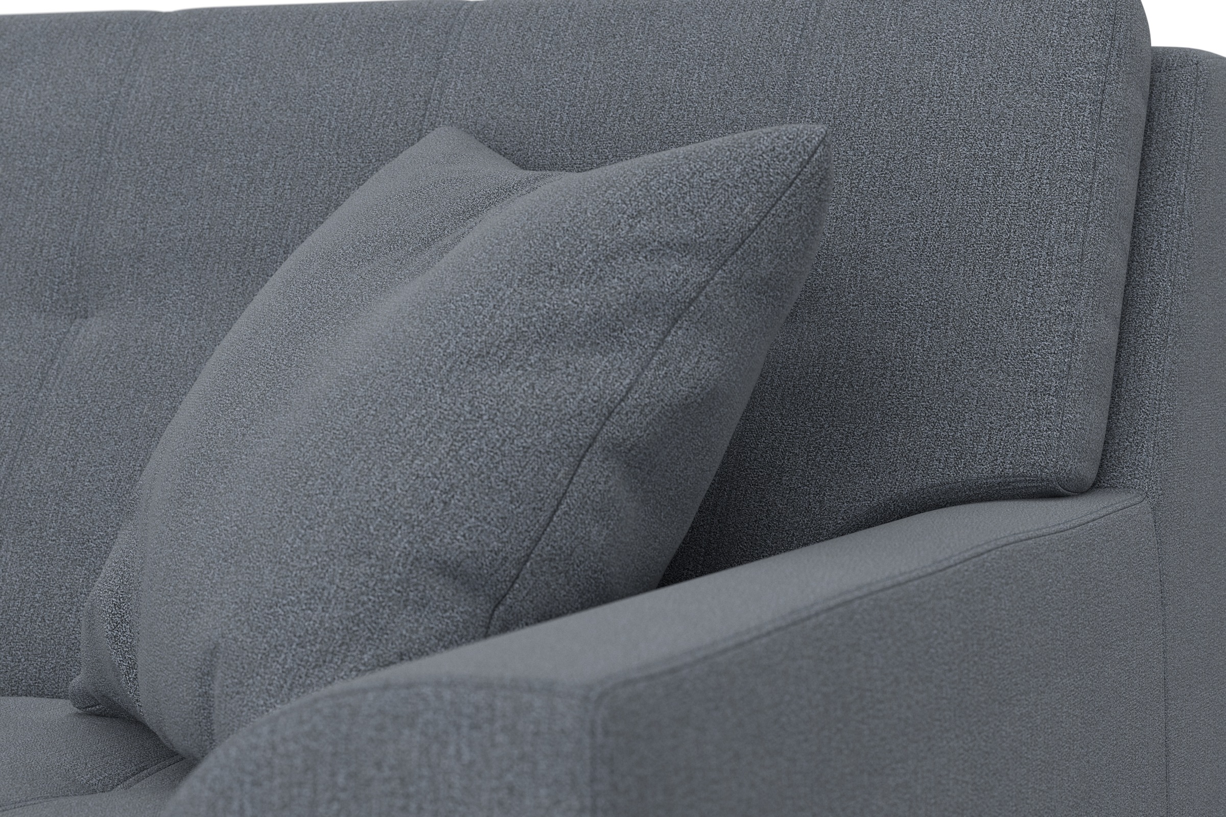 DOMO collection Ecksofa Treviso, wahlweise mit Bettfunktion, incl. Zierkissen