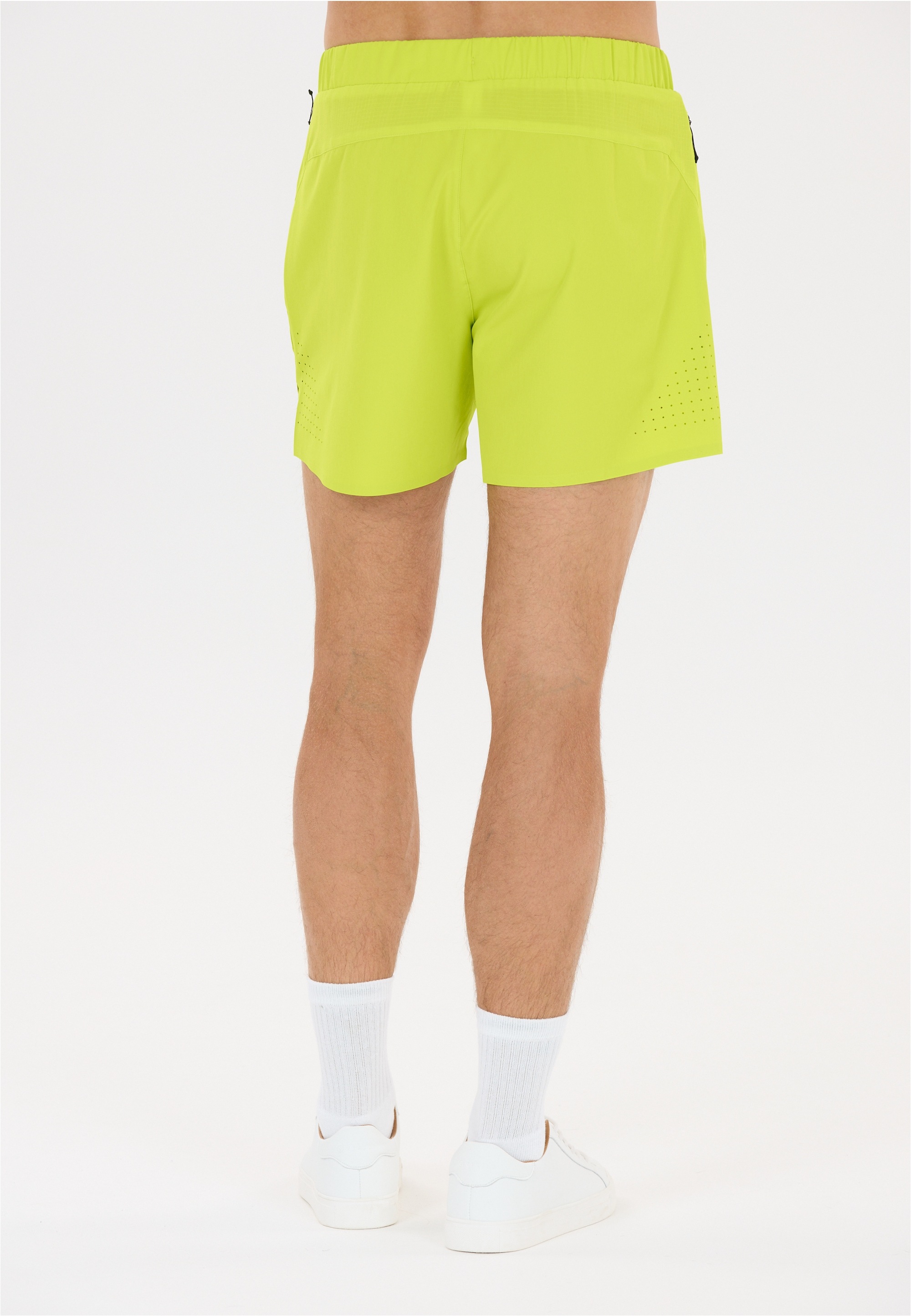 Shorts VIRTUS "Mack", Herren, Gr. XXL, US-Größen, neongelb, schwarz, 92% Polyester, 8% Elasthan, unifarben, kurz, Hosen Shorts, mit wasserabweisender Eigenschaft 3