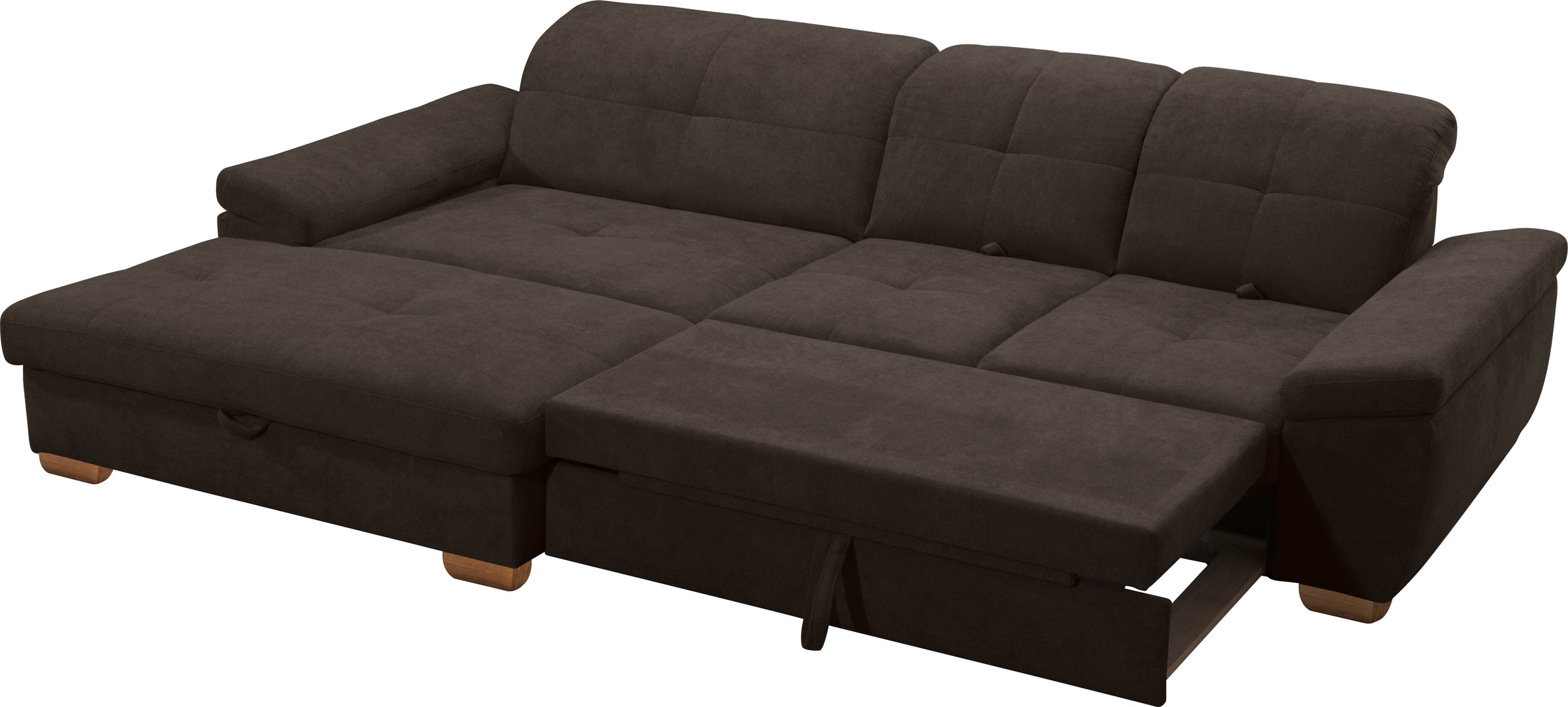 Thumbnail - alina Ecksofa "Nadira" wahlweise mit Bettfunktion und Stauraum