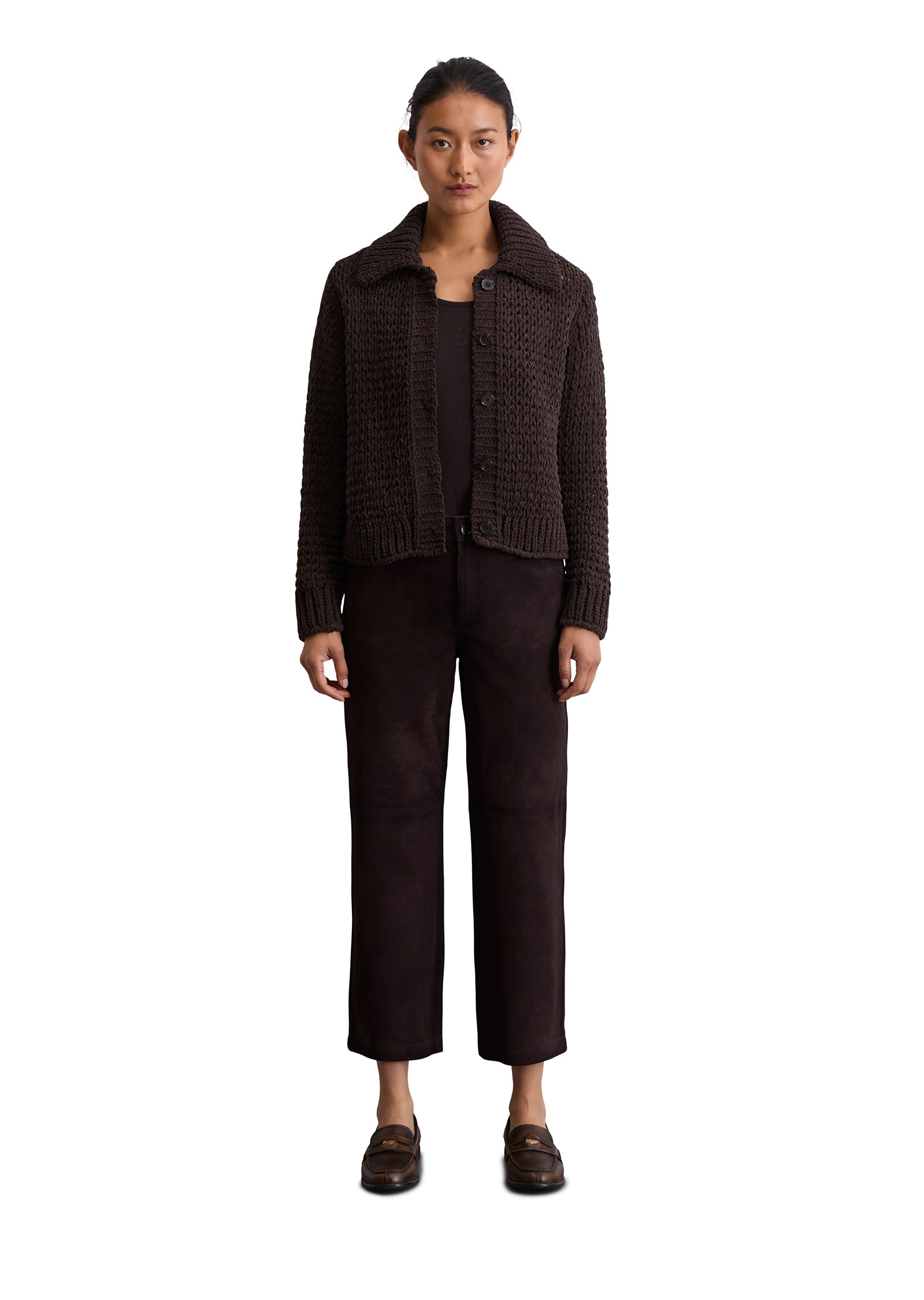 Marc O'Polo Cardigan »aus weichem Chenille-Garn«