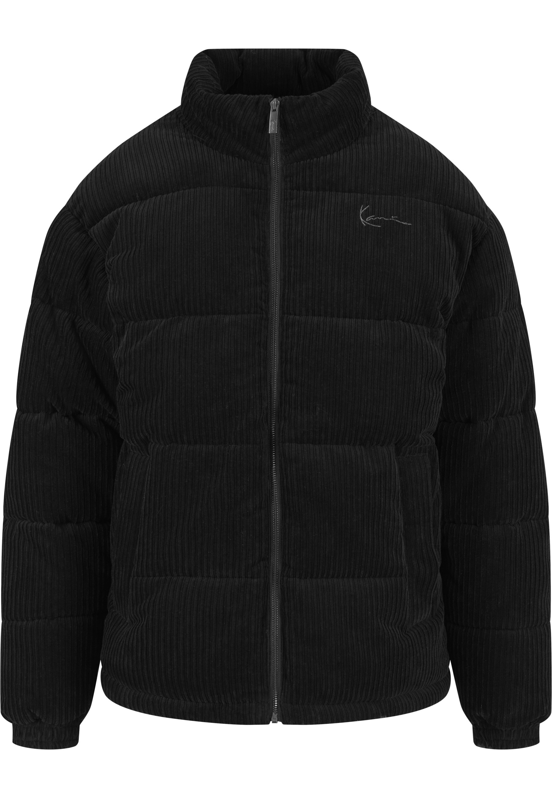 Karl Kani Winterjacke "Karl Kani Signature Corduroy Puffer Jacket" 1 Stk. tlg. ohne Kapuze