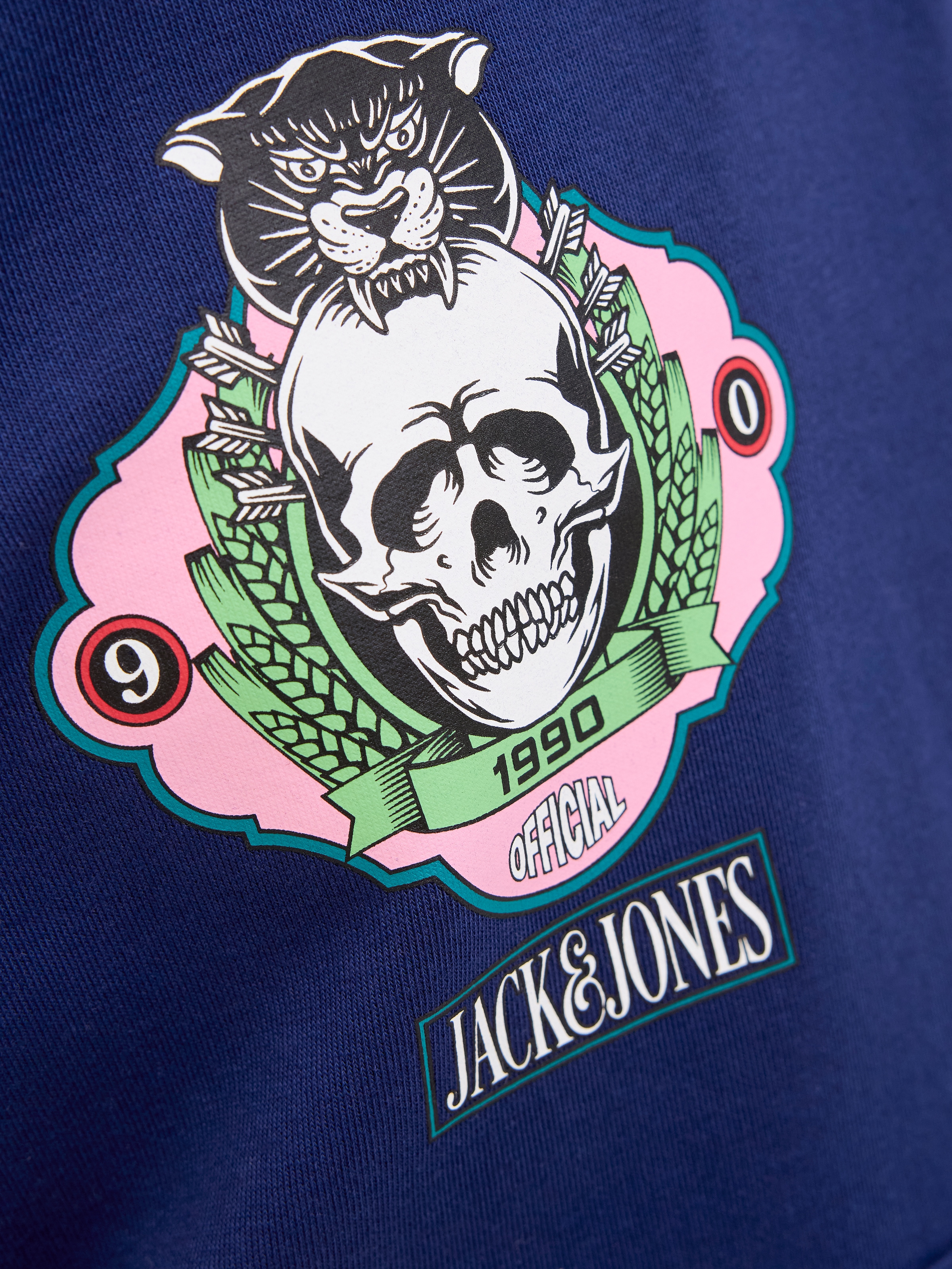 Jack & Jones Junior Kapuzensweatshirt »JORSKULL NATURE SWEAT HOOD SN JNR«
