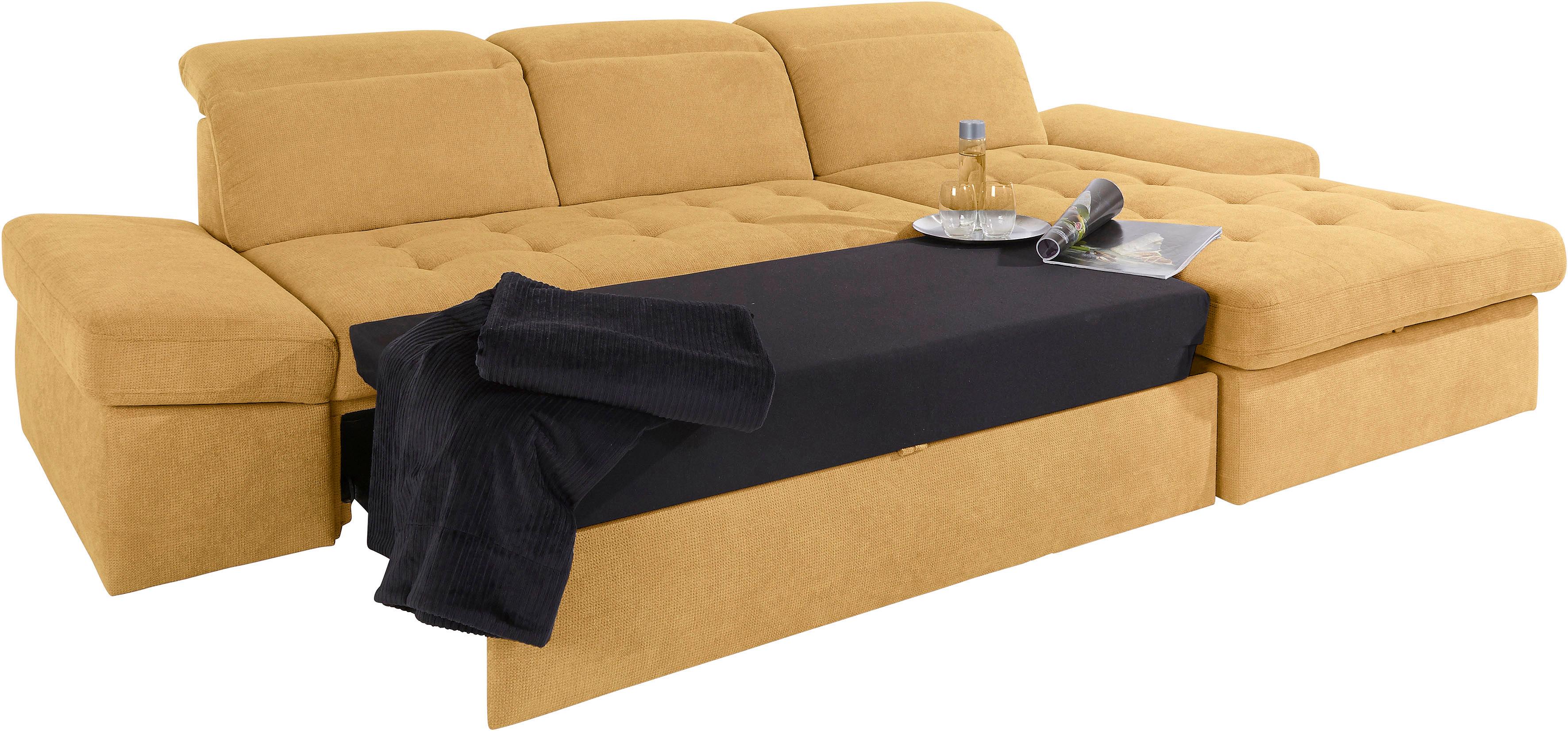 Thumbnail - sit&more Ecksofa "Stardust L-Form" wahlweise mit Bettfunktion und Bettkasten