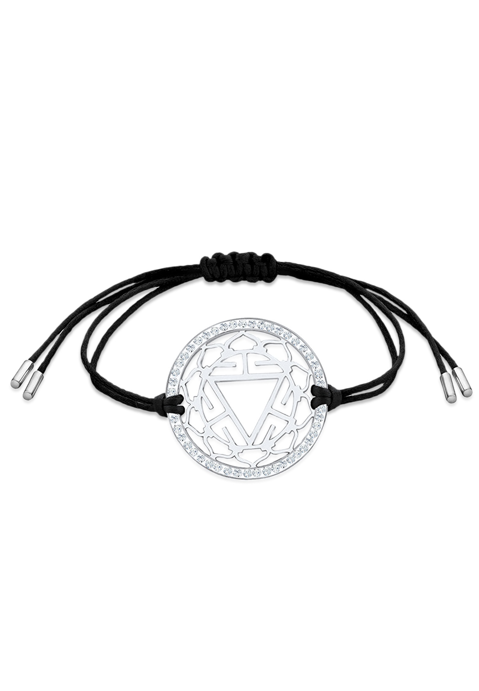 Nenalina Armband »Solarplexus Chakra Kristalle 925 Silber«